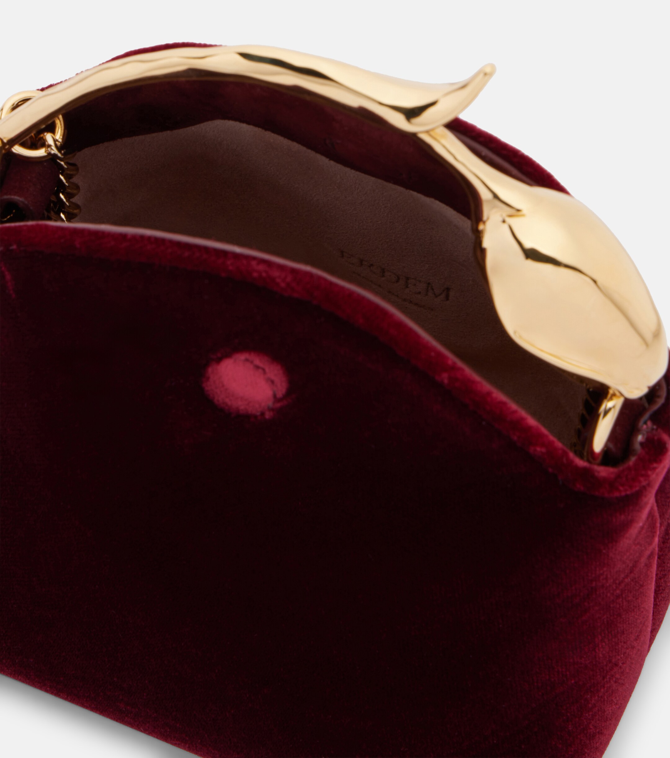 Erdem Bloom Micro velvet top-handle bag