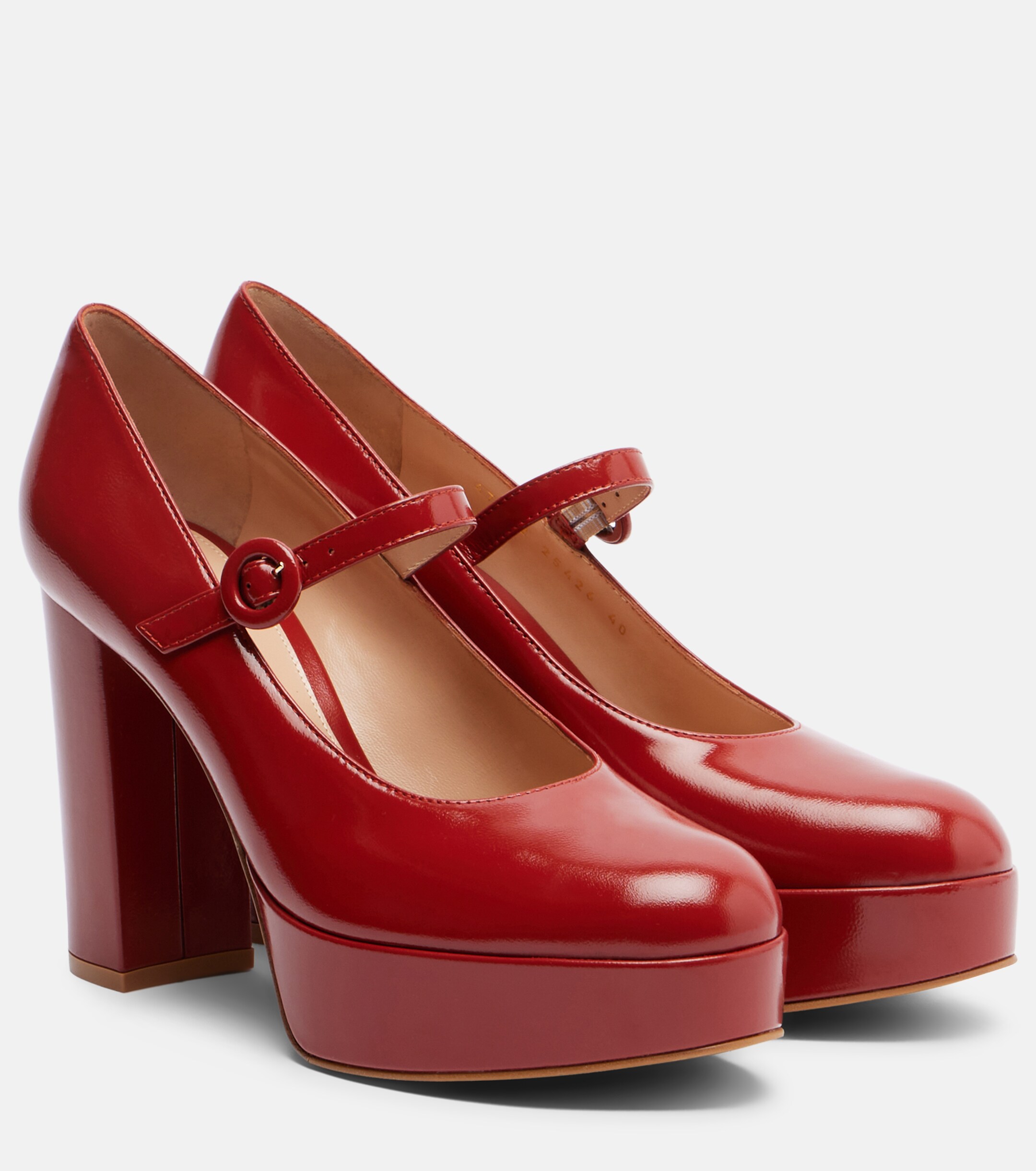 GIANVITO ROSSI Gianvito Rossi Patent leather Mary Jane pumps