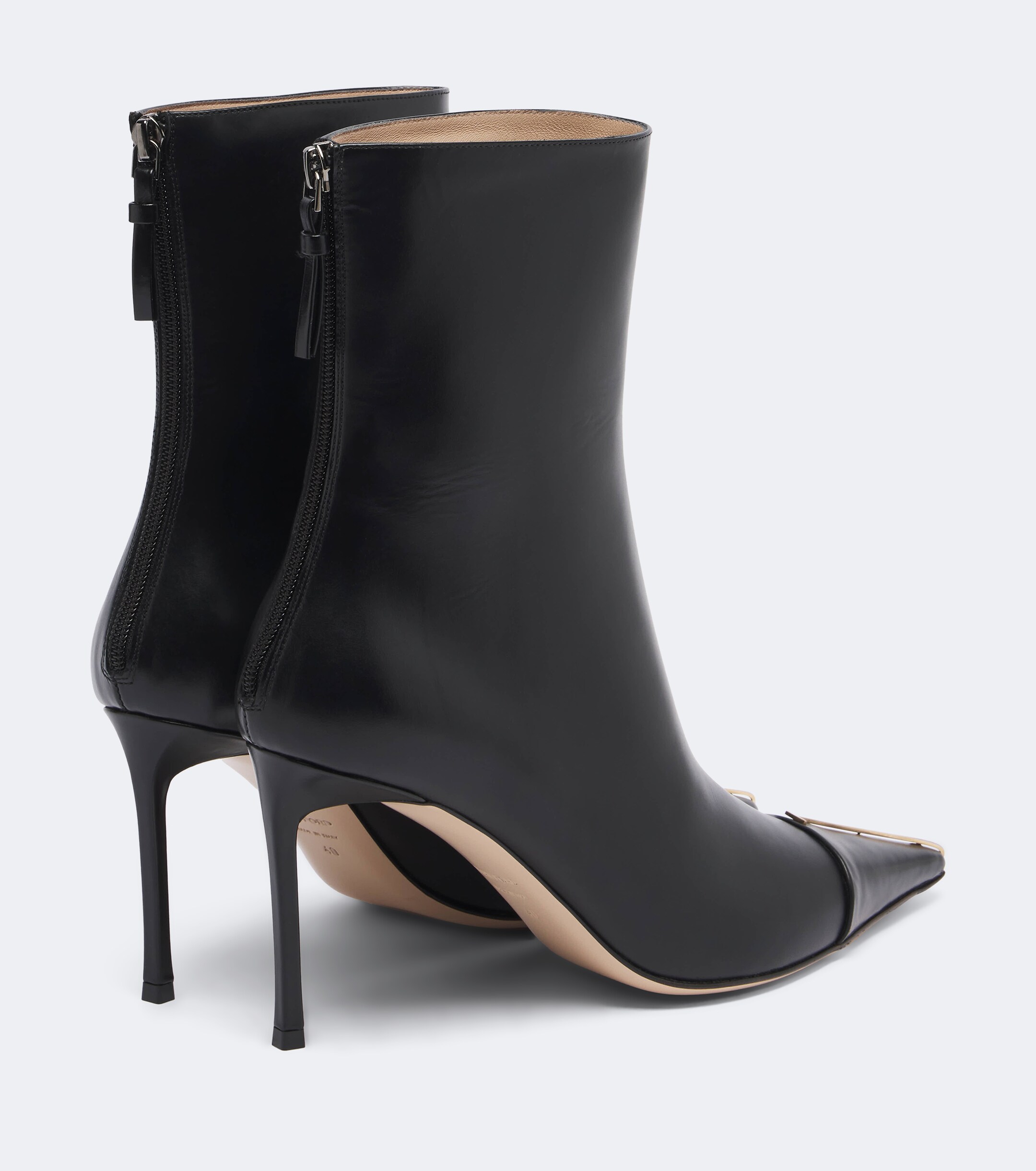 Tom Ford Tom Ford T leather ankle boots