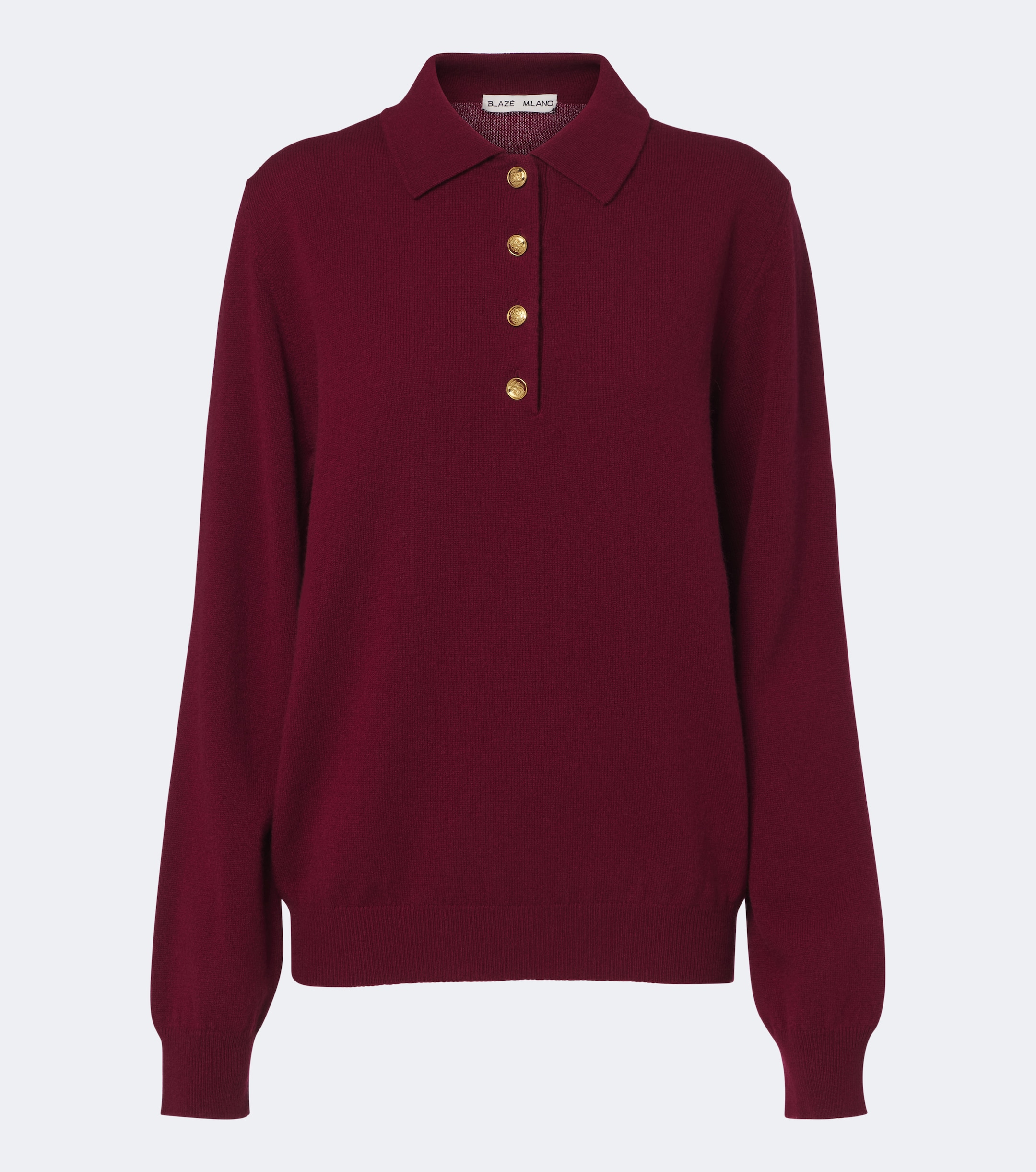Blazé Milano Blazé Milano Highland wool and cashmere polo sweater