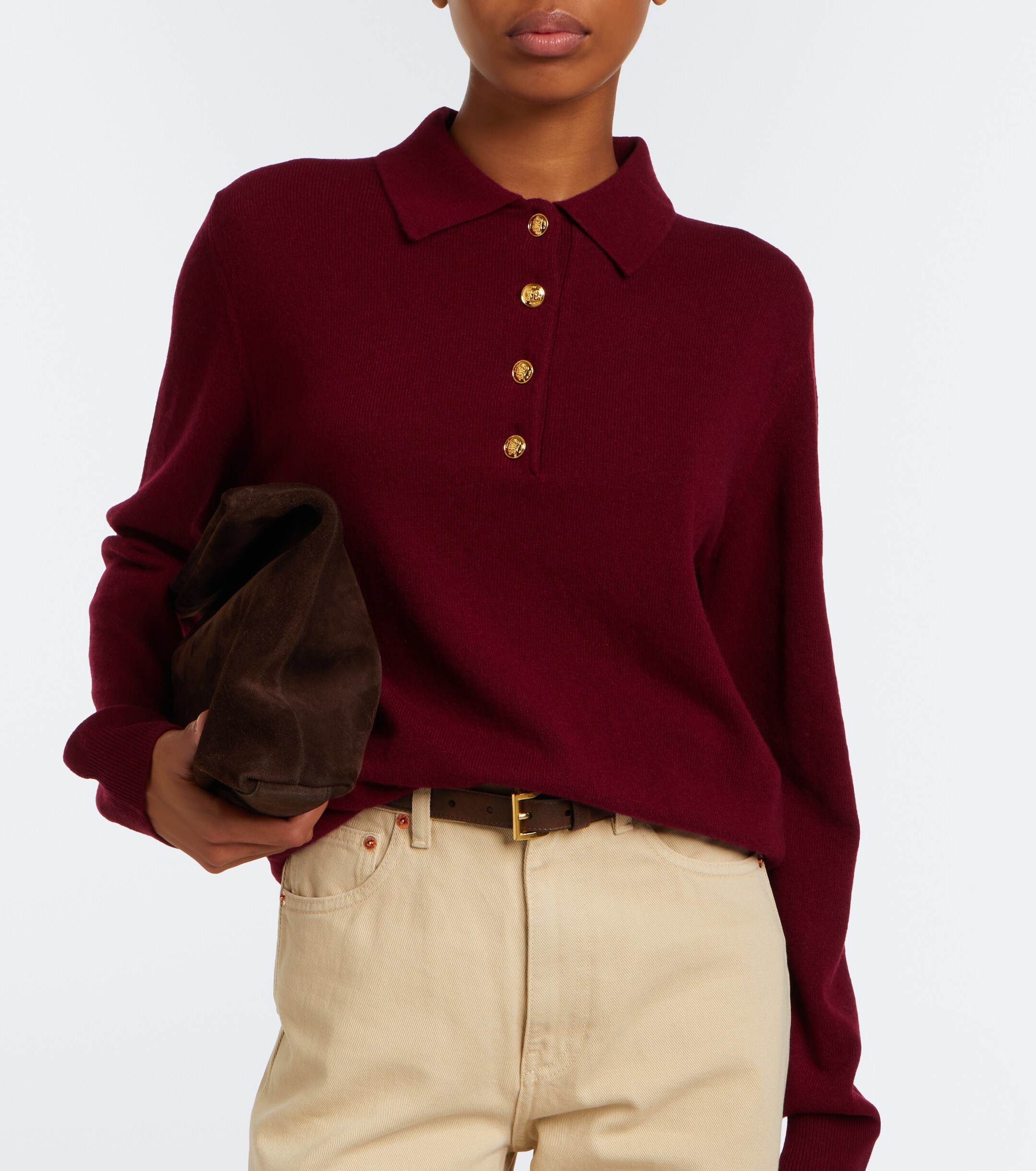 Blazé Milano Blazé Milano Highland wool and cashmere polo sweater