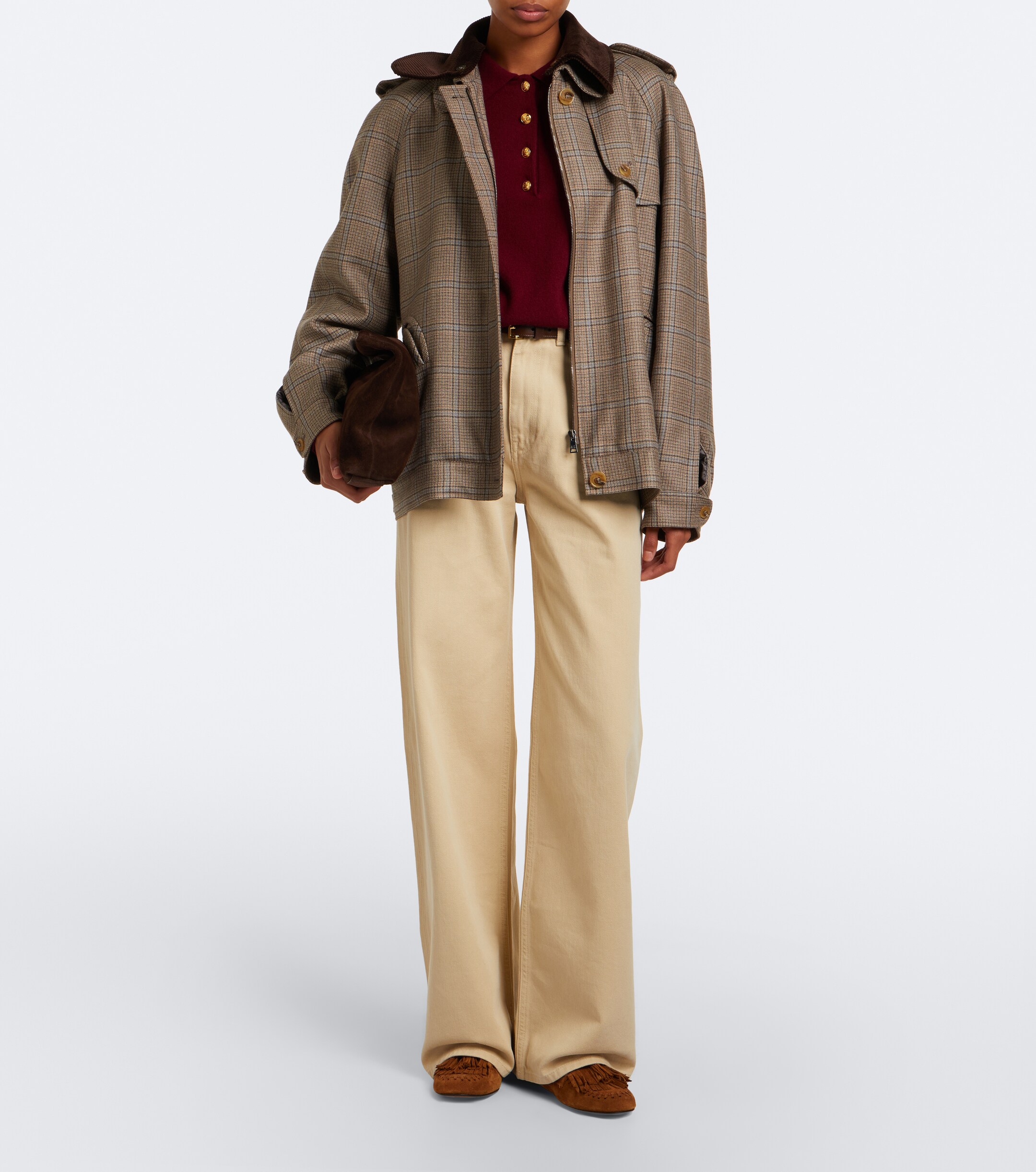 Blazé Milano Blazé Milano Highland wool and cashmere polo sweater