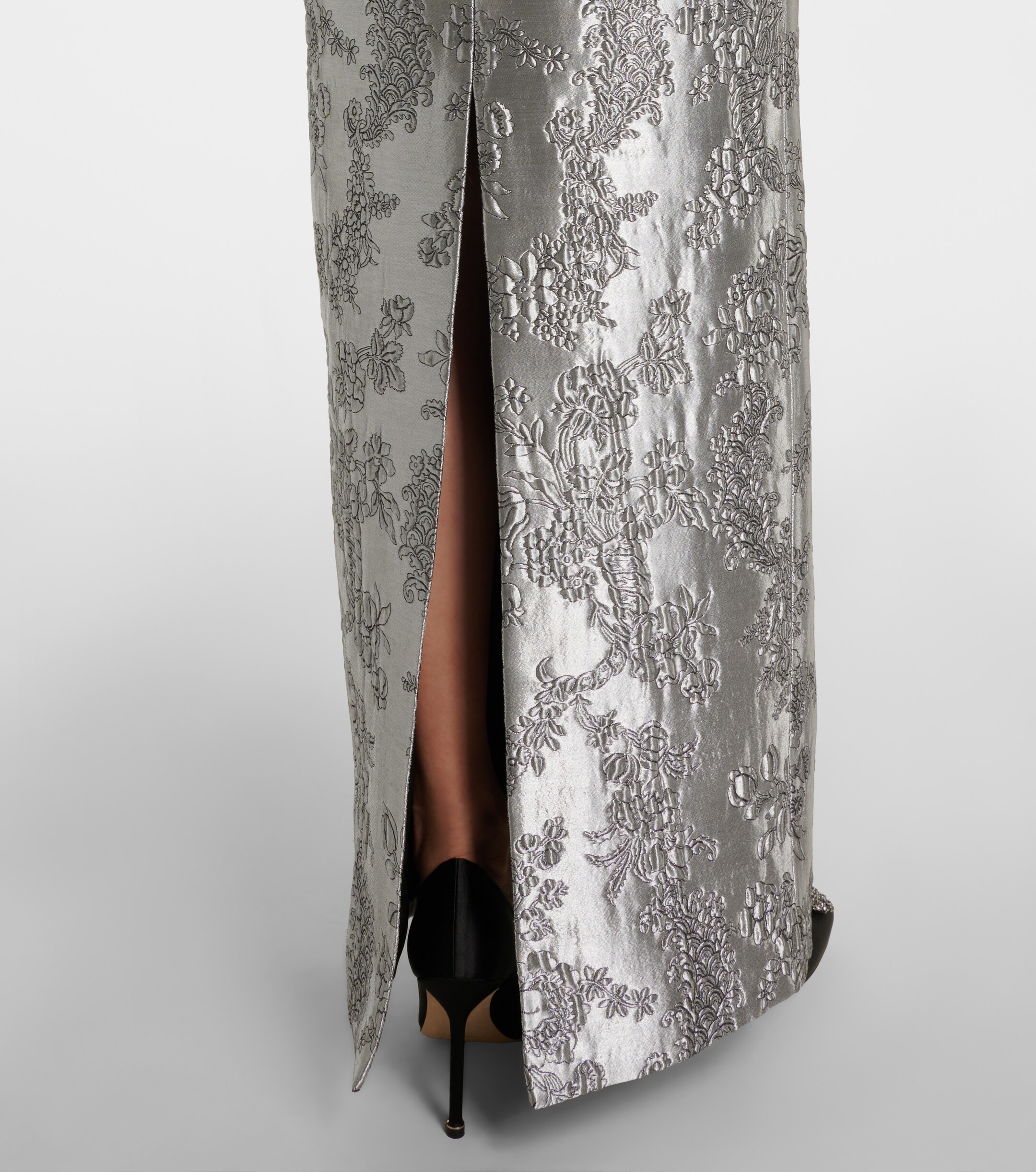 Emilia Wickstead Emilia Wickstead Regina floral cloqué gown