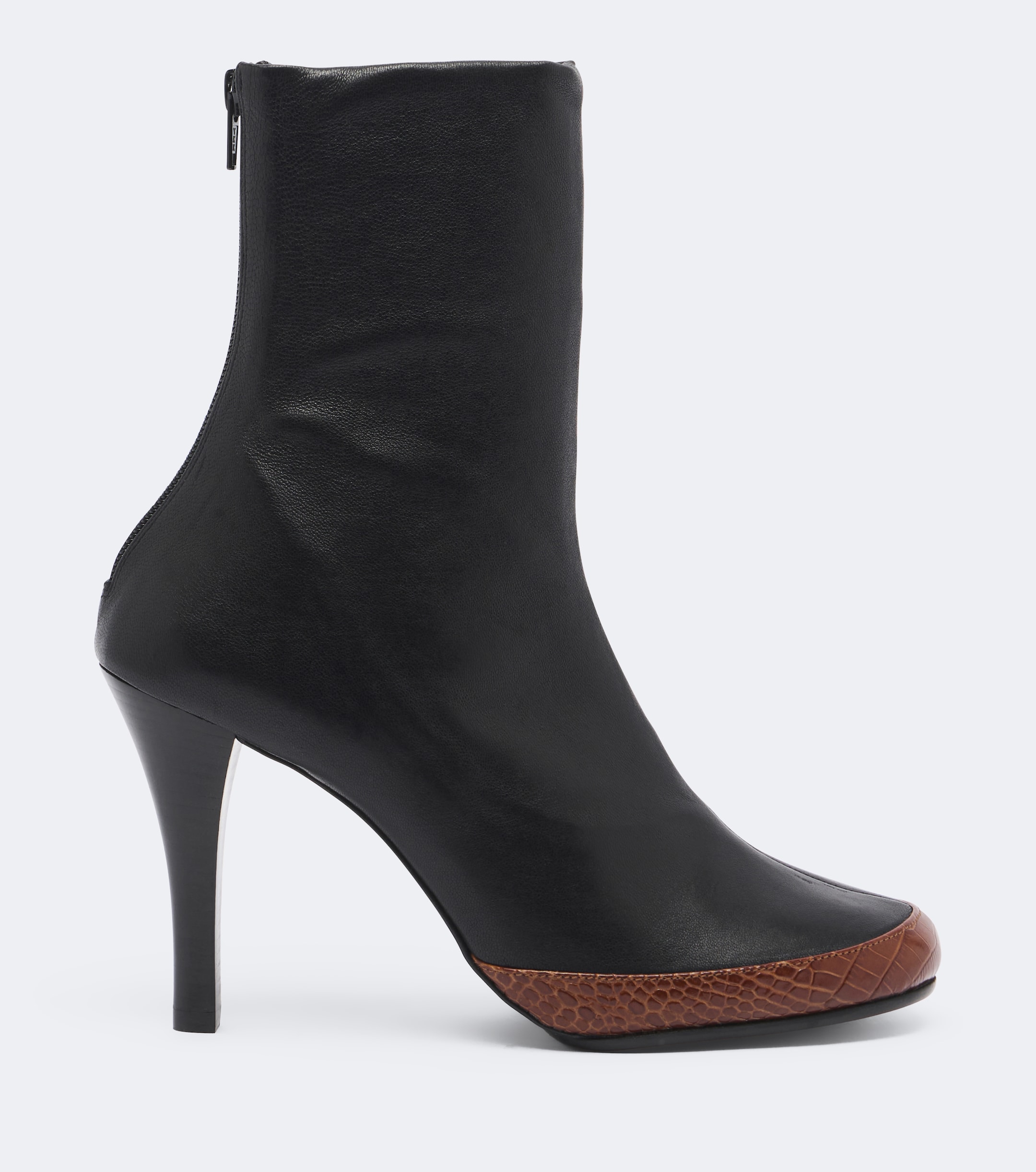 Jude JUDE Luna croc-effect leather ankle boots