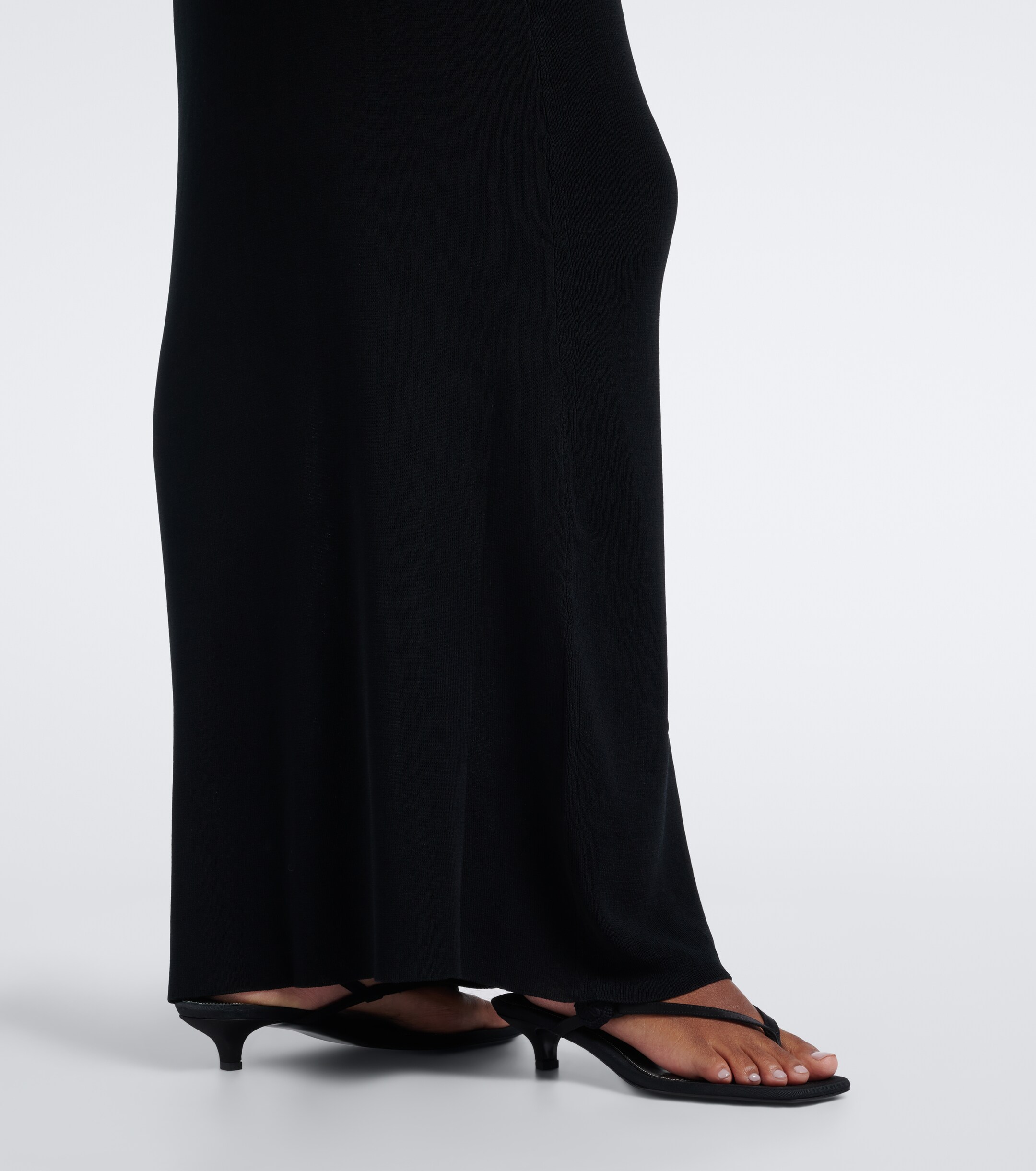 Aya Muse Aya Muse Oana lace-trimmed cotton-blend maxi dress
