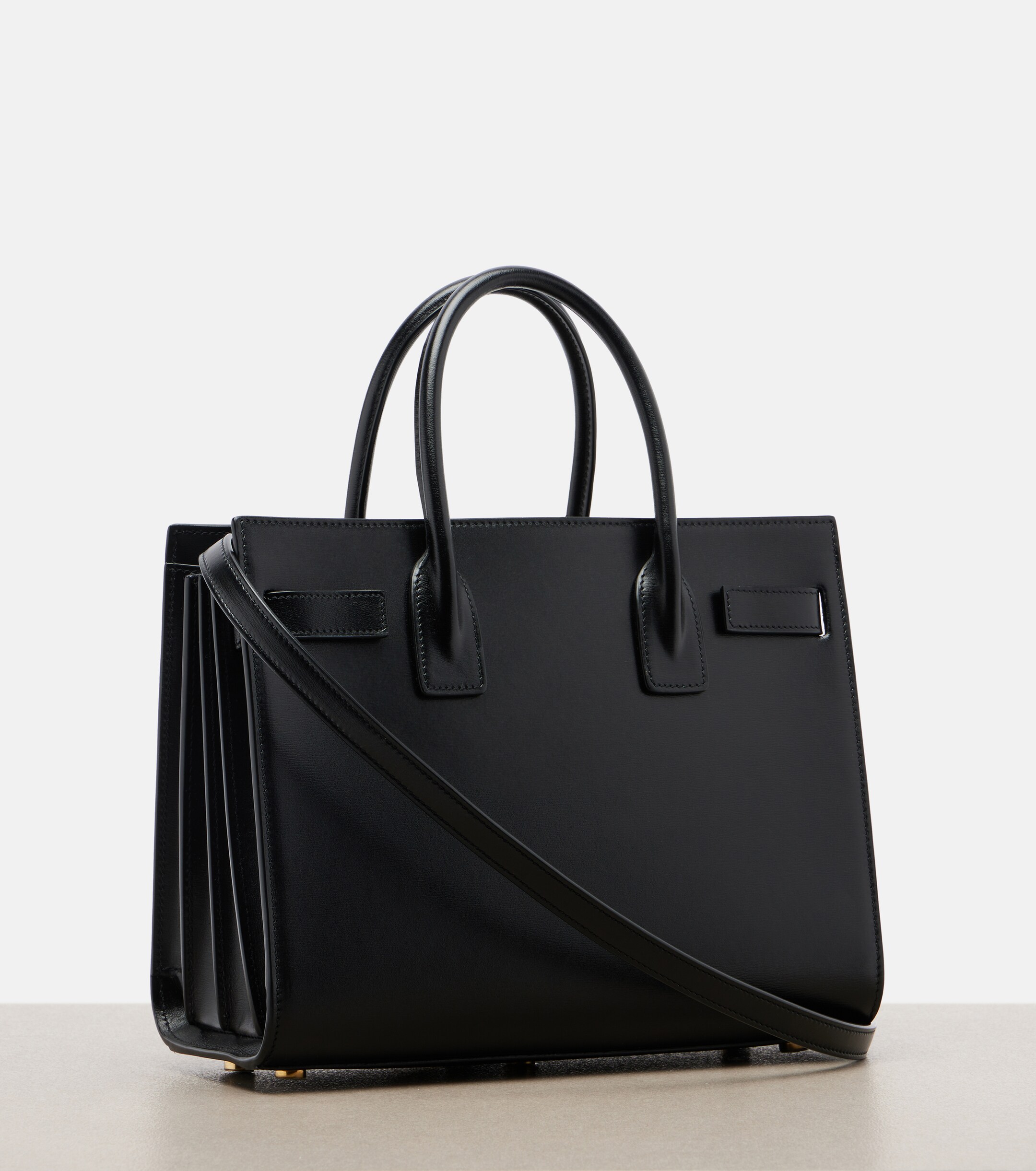 Saint Laurent Sac De Jour Baby leather tote
