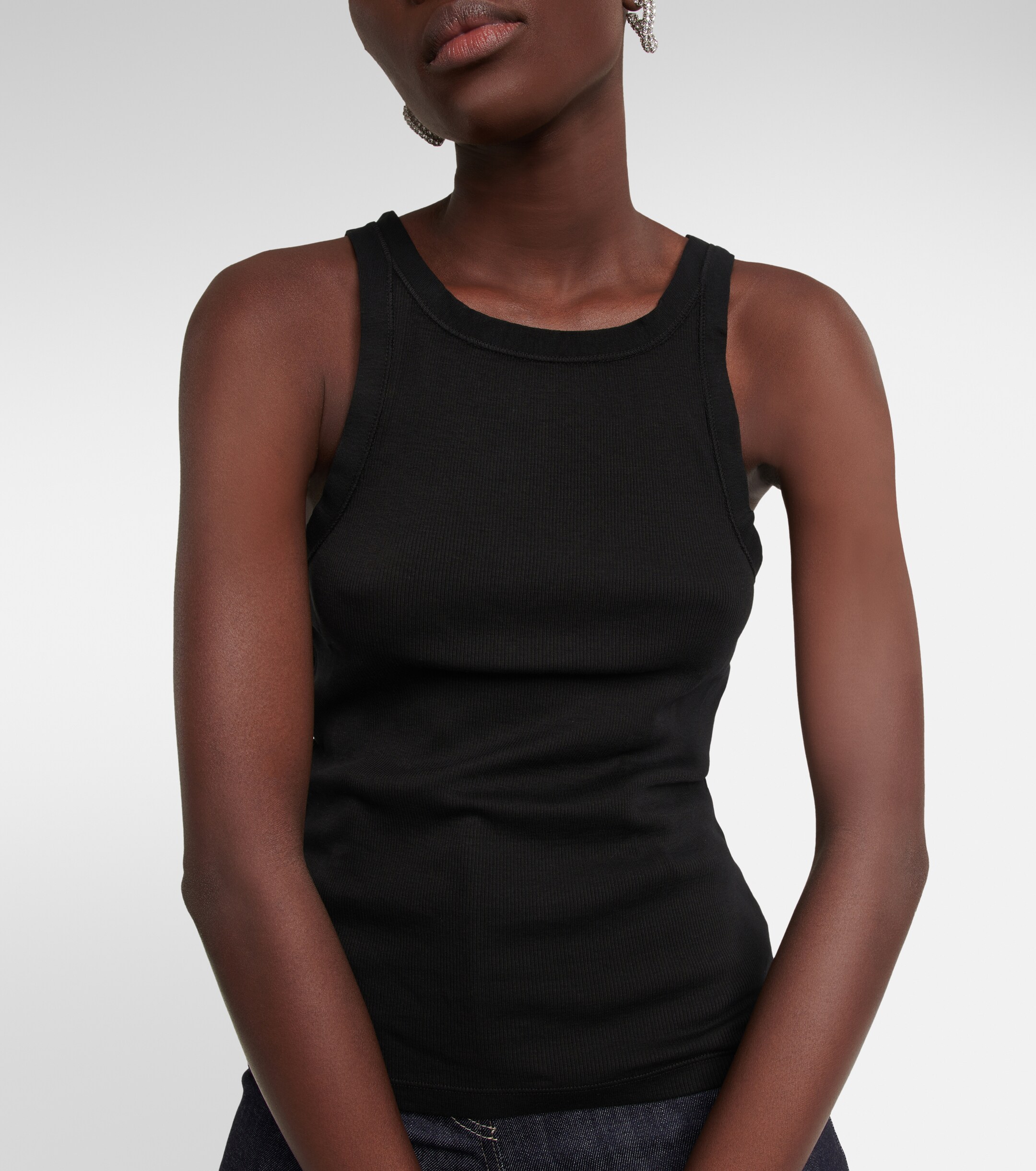 Nili Lotan Jennifer rib-knit tank top