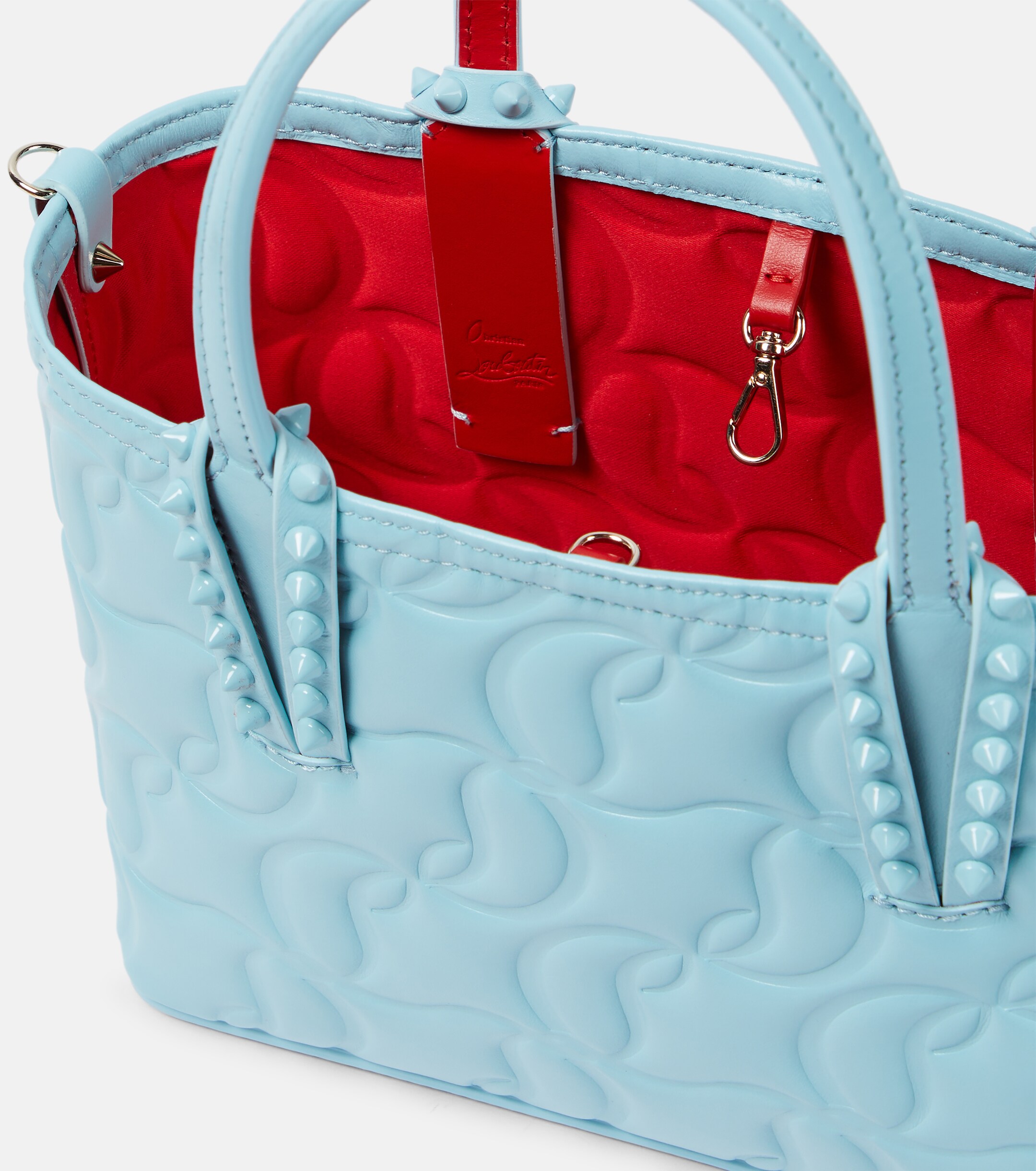 CHRISTIAN LOUBOUTIN Cabata Mini leather tote bag