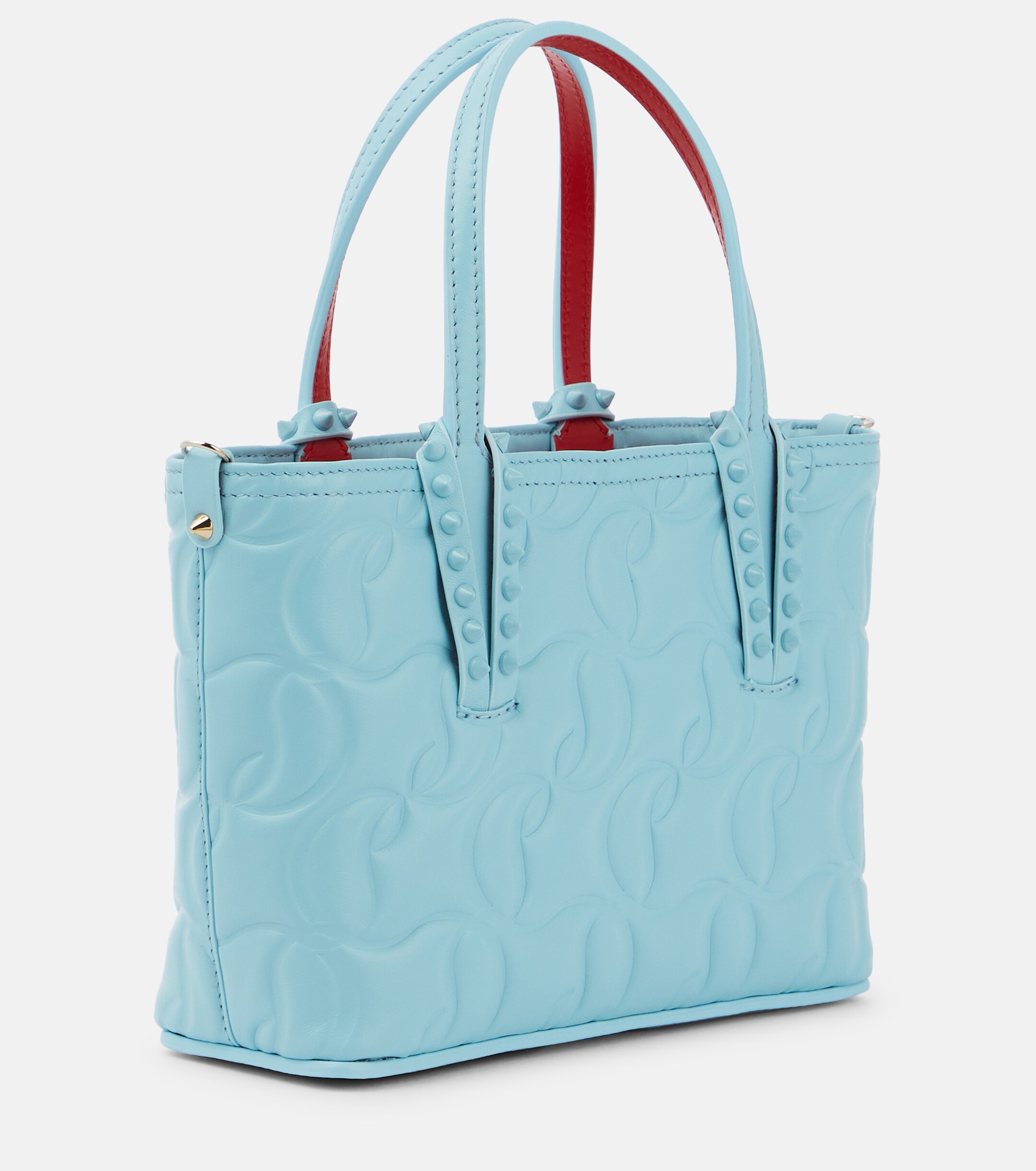 CHRISTIAN LOUBOUTIN Cabata Mini leather tote bag