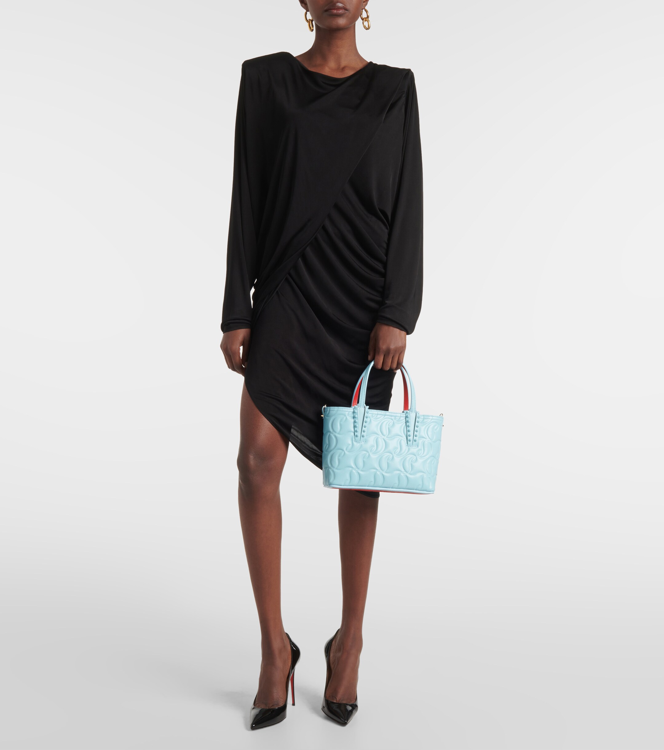 CHRISTIAN LOUBOUTIN Cabata Mini leather tote bag