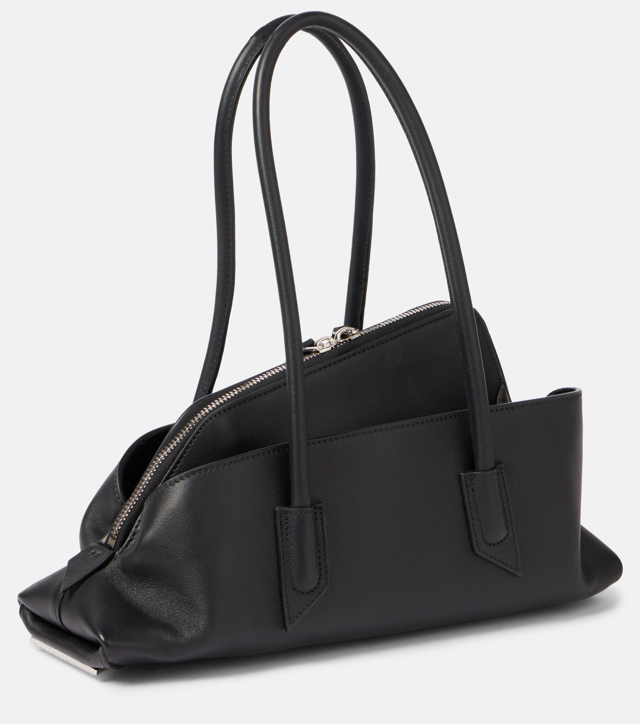 THE ATTICO La Passeggiata Small leather tote bag