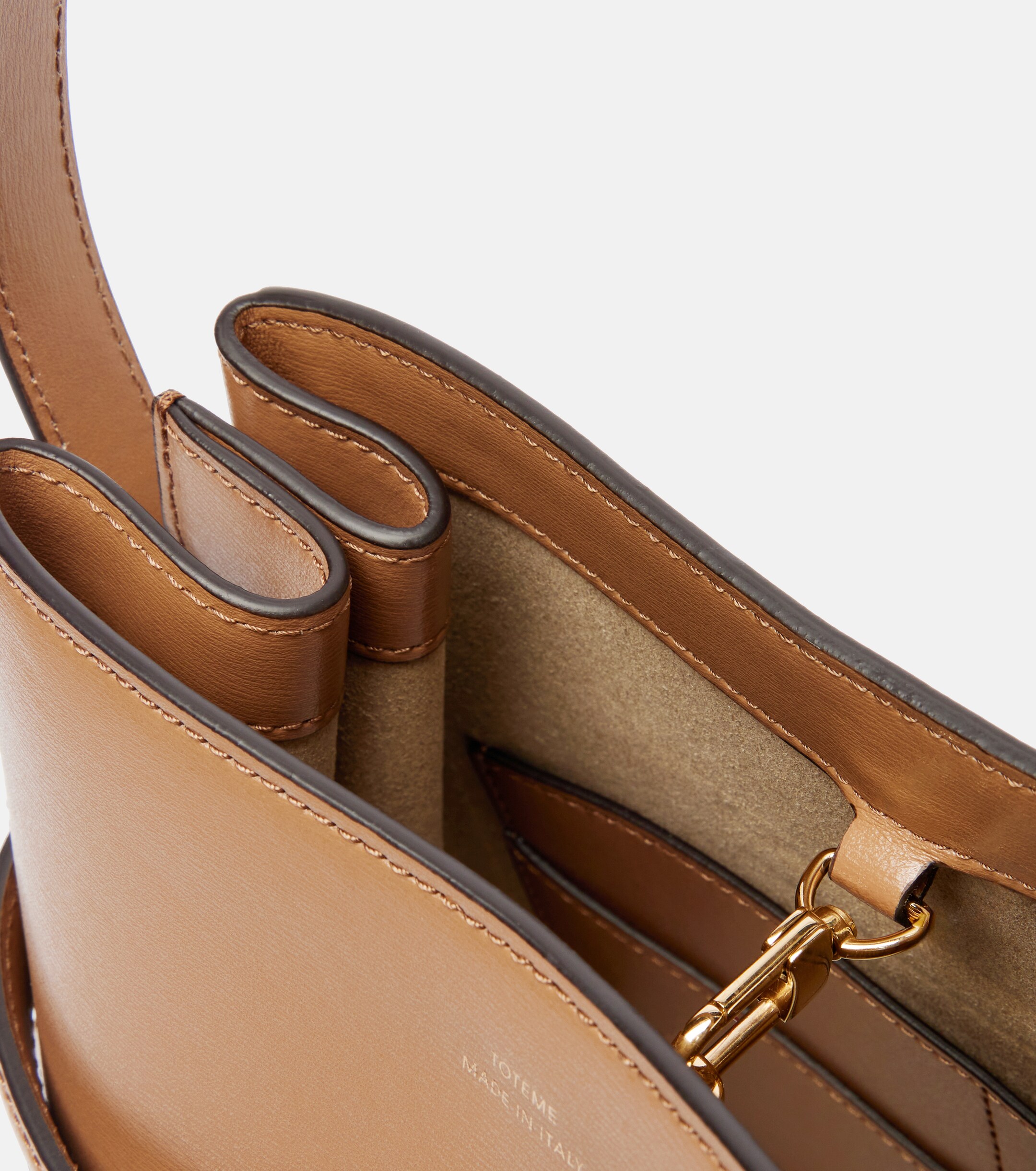 TOTEME Leather bucket bag