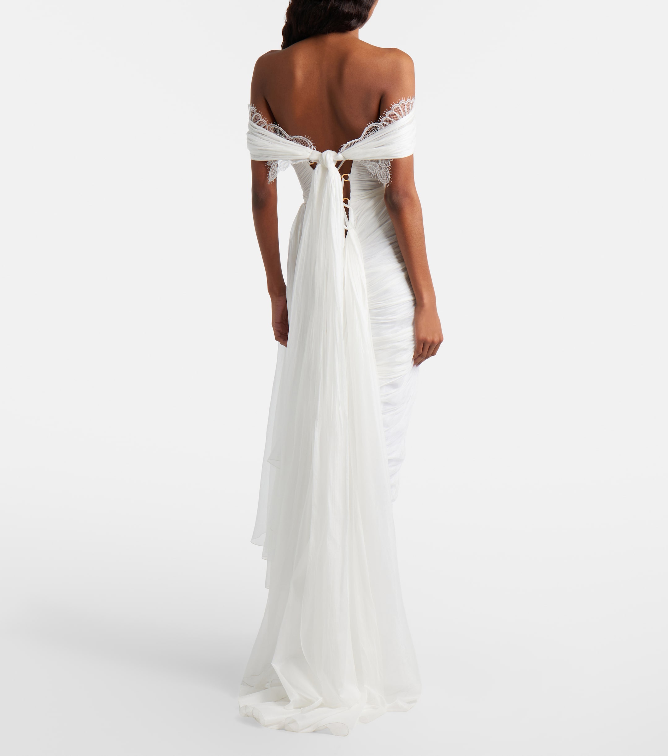 Maria Lucia Hohan Bridal Dalia silk gown