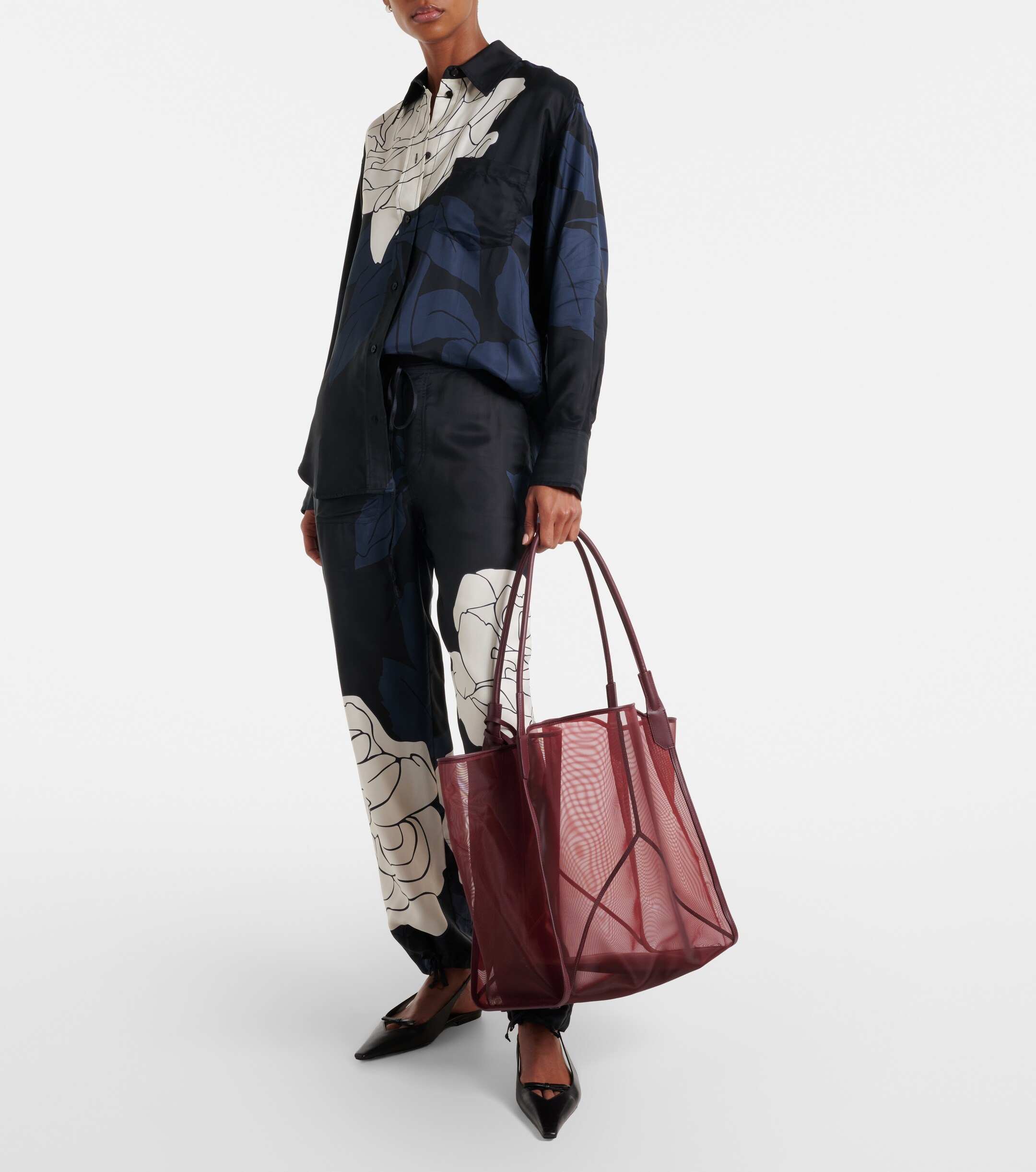 Victoria Beckham Victoria Medium mesh tote bag