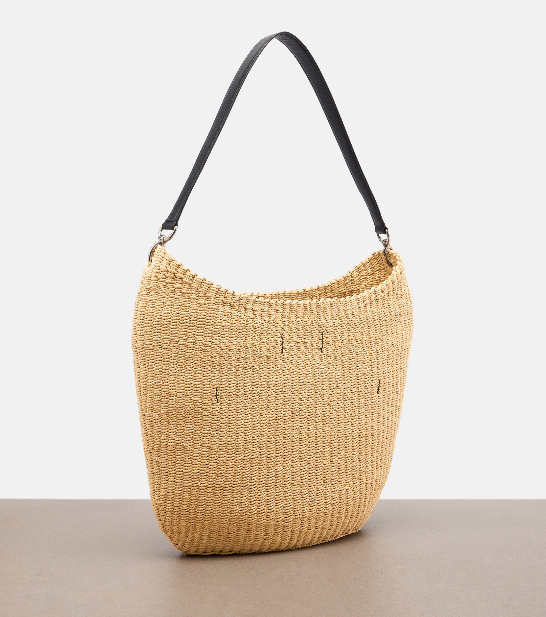 PHOEBE PHILO Small Slope Sling woven shoulder bag thumbnail