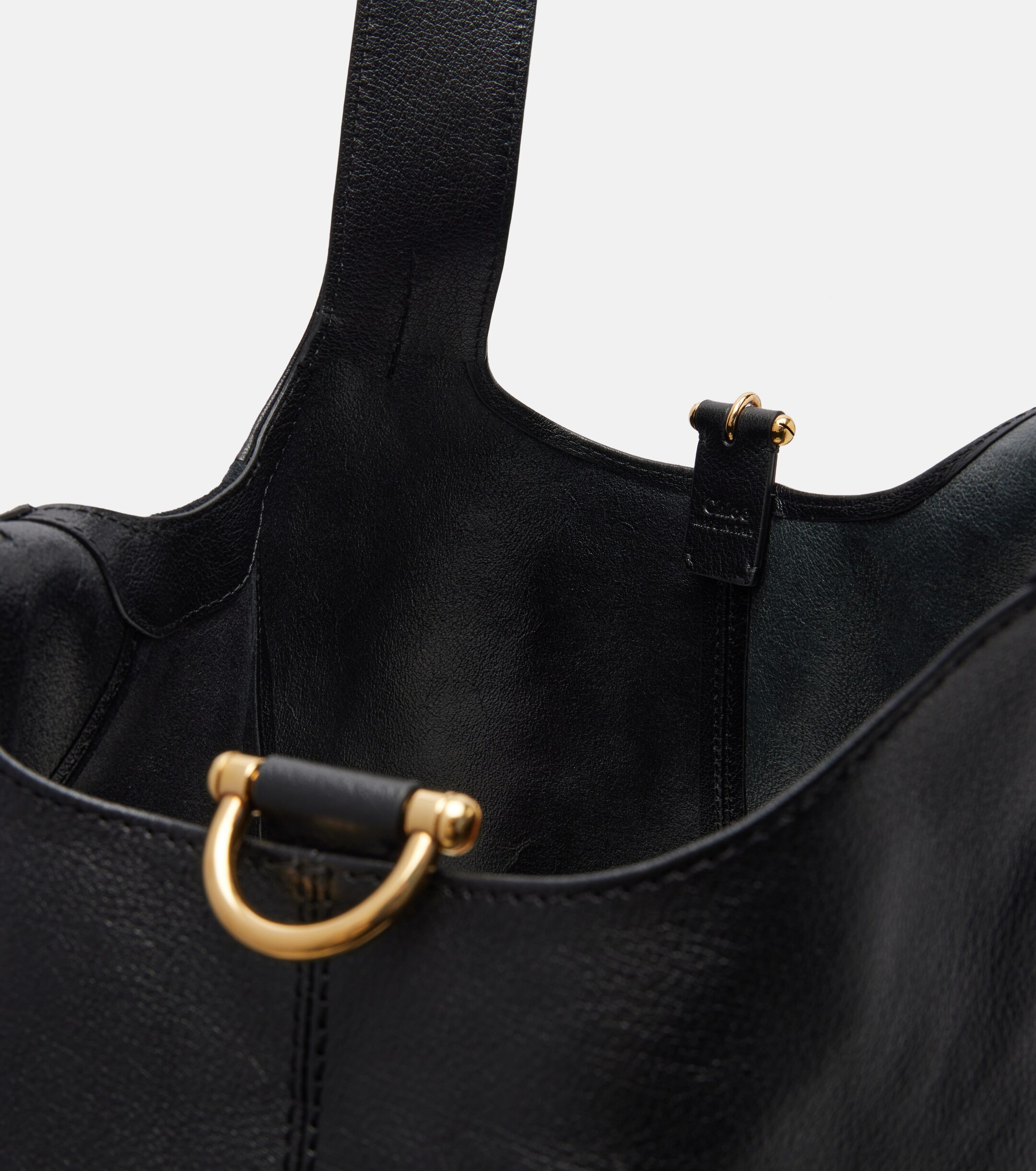 Chloé Chloé Balloon Medium leather and suede shoulder bag