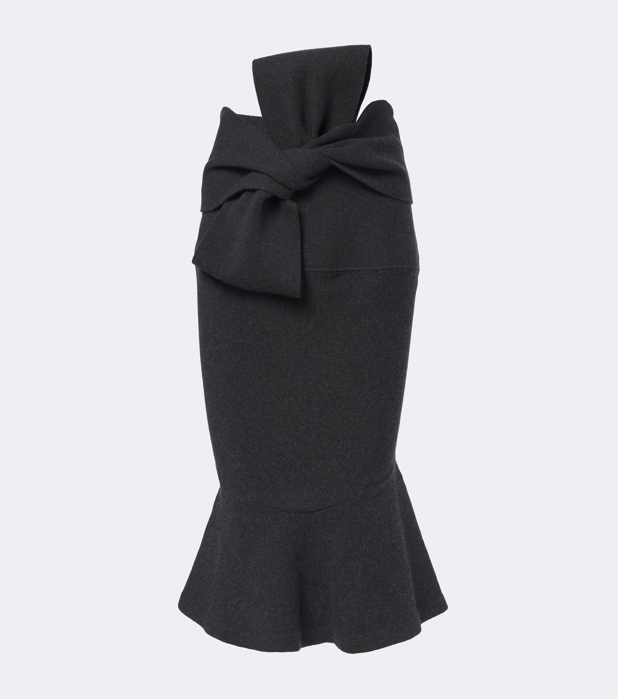 Jacquemus Jacquemus Fiocco wool and cashmere midi skirt