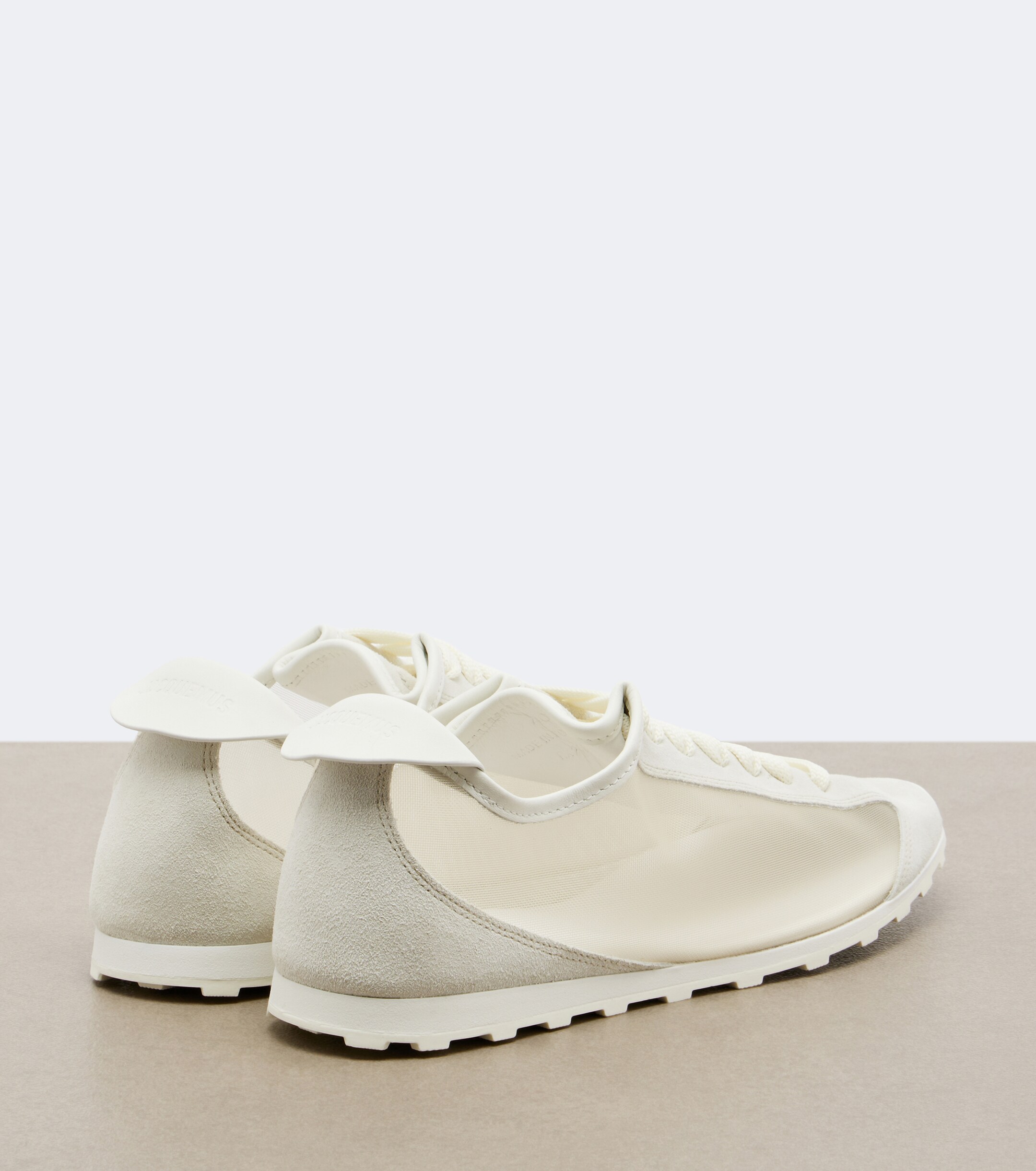 Jacquemus Jacquemus Tennis suede-trimmed sneakers