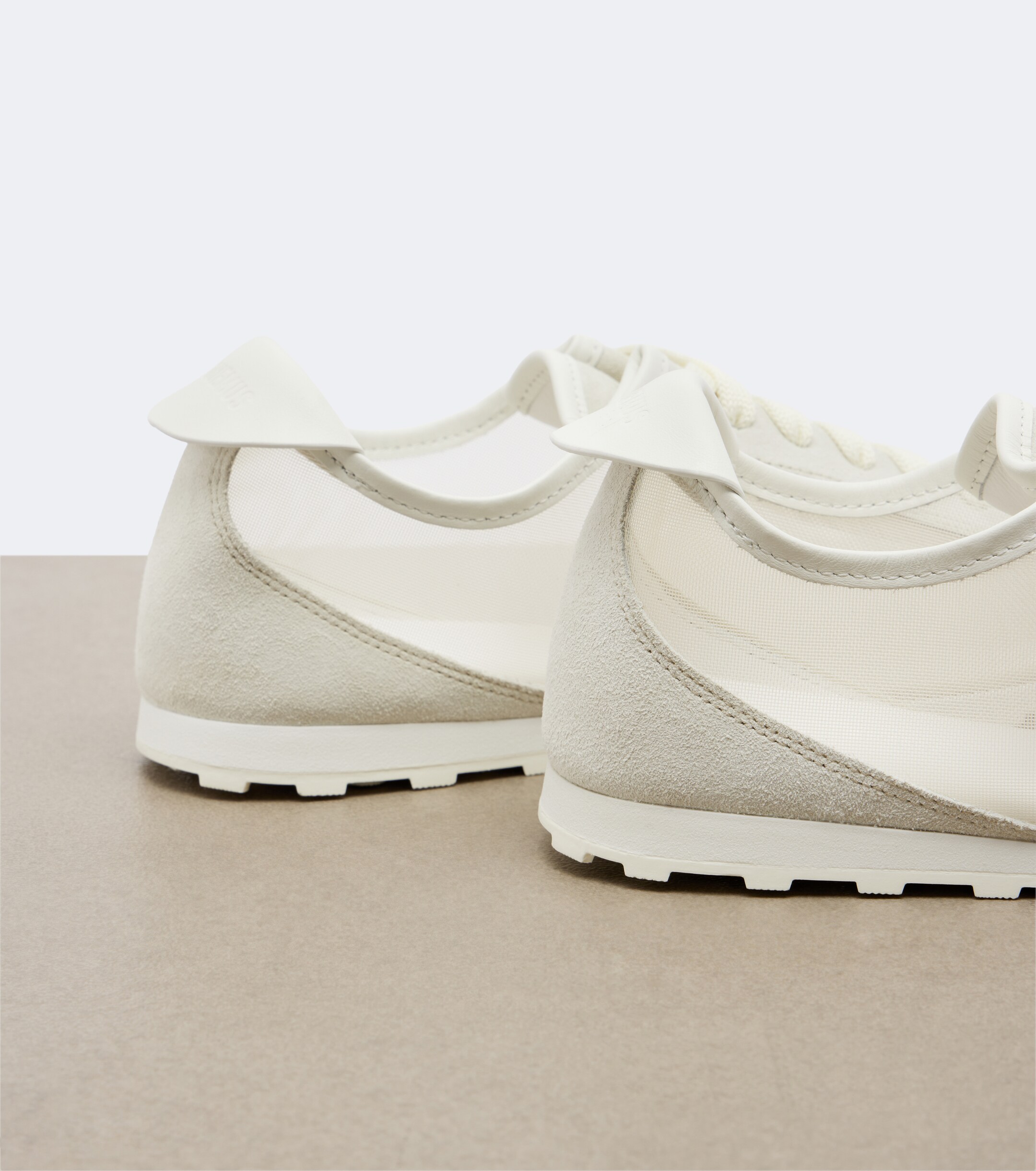 Jacquemus Jacquemus Tennis suede-trimmed sneakers