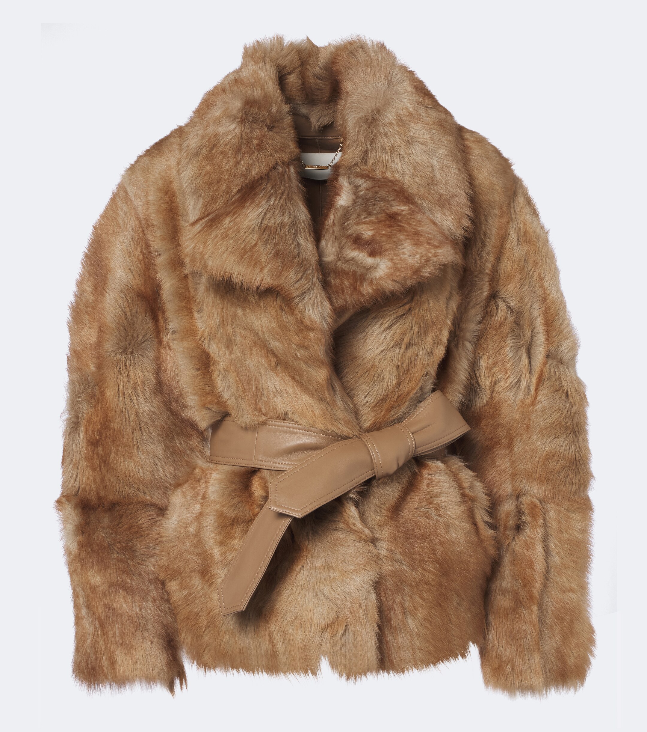 Zimmermann Zimmermann Valiant belted shearling jacket