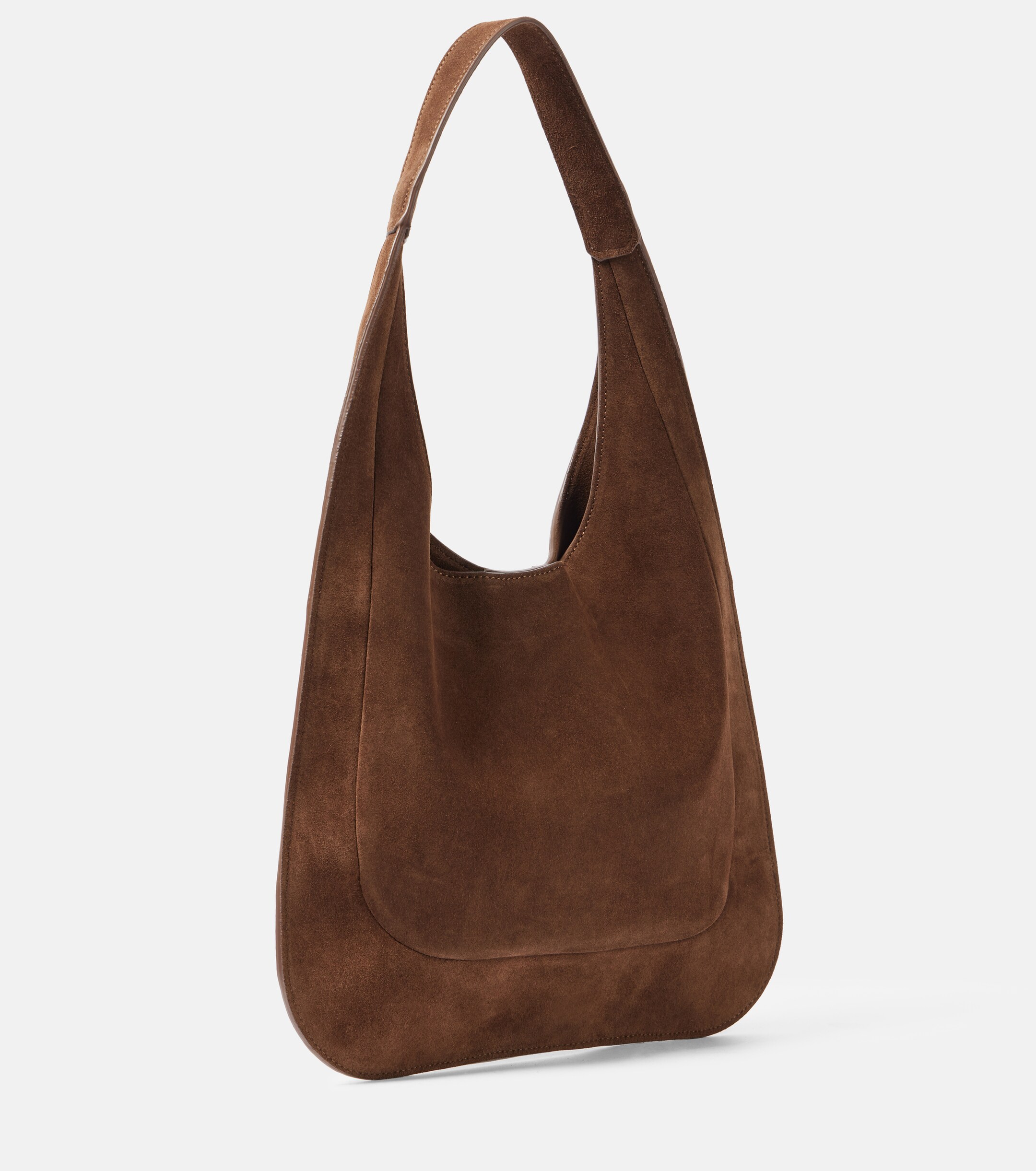 AESTHER EKME Midi suede shoulder bag thumbnail