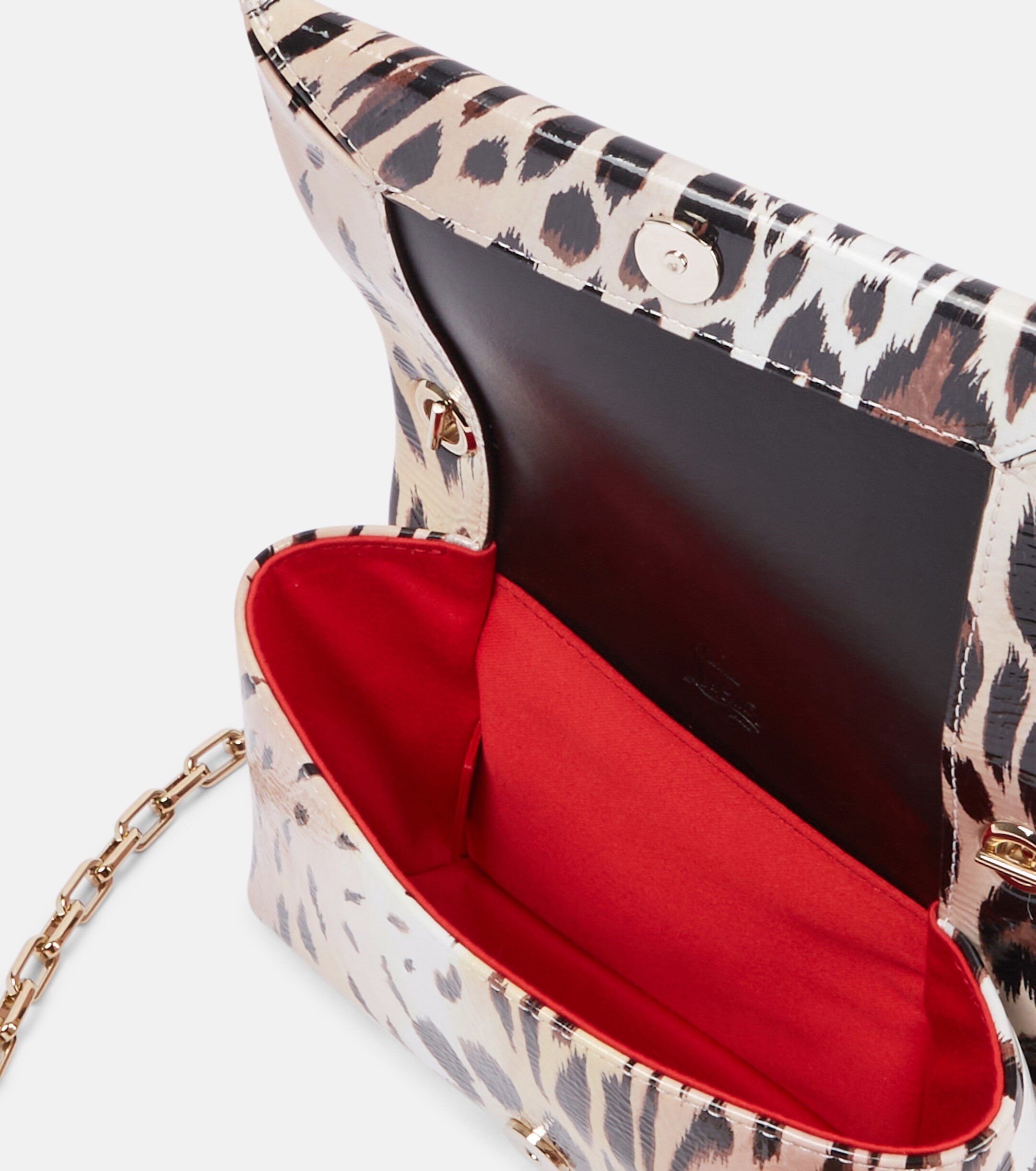 CHRISTIAN LOUBOUTIN Loubi54 printed leather clutch