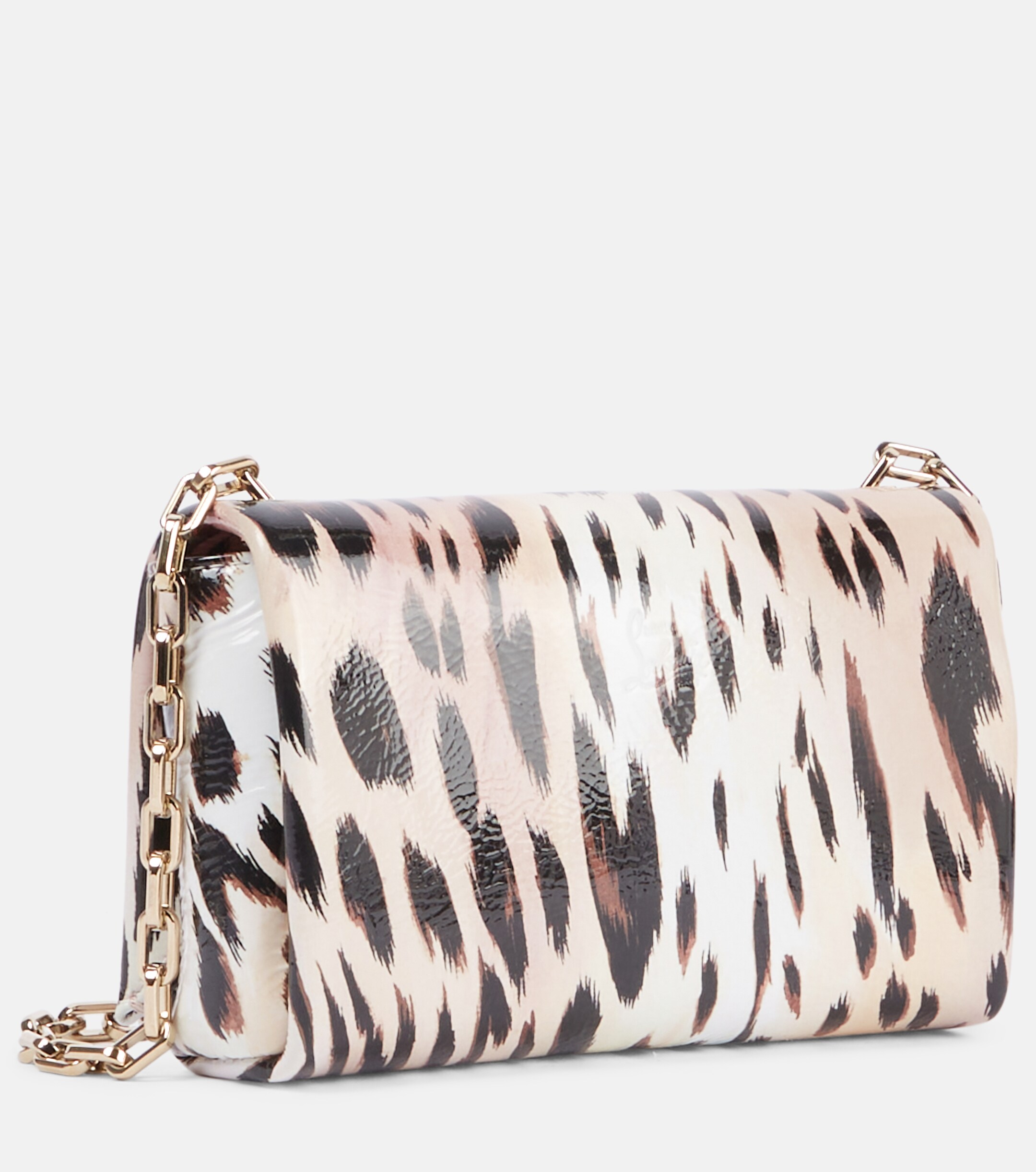 CHRISTIAN LOUBOUTIN Loubi54 printed leather clutch