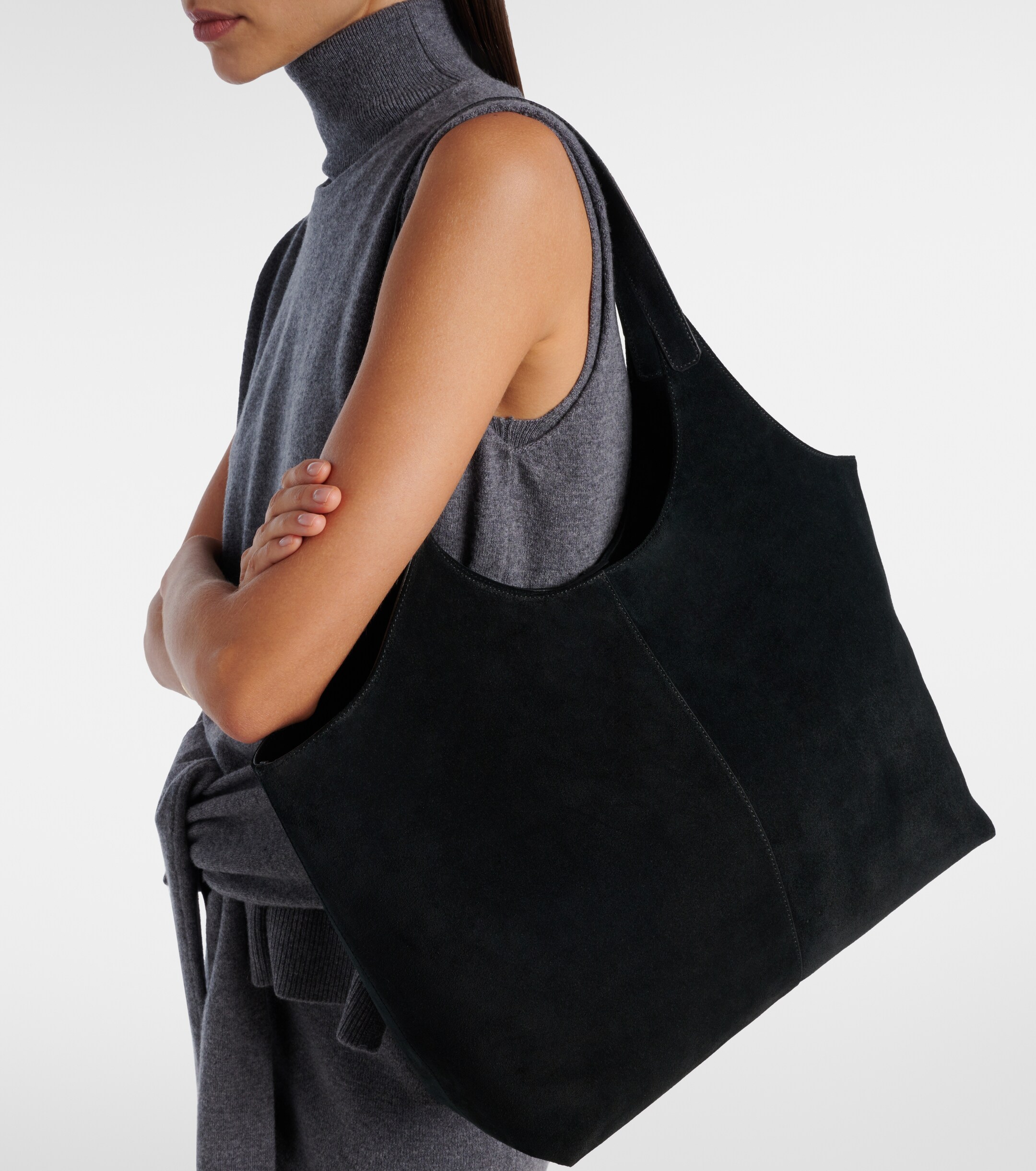 AESTHER EKME Cabas suede tote bag thumbnail