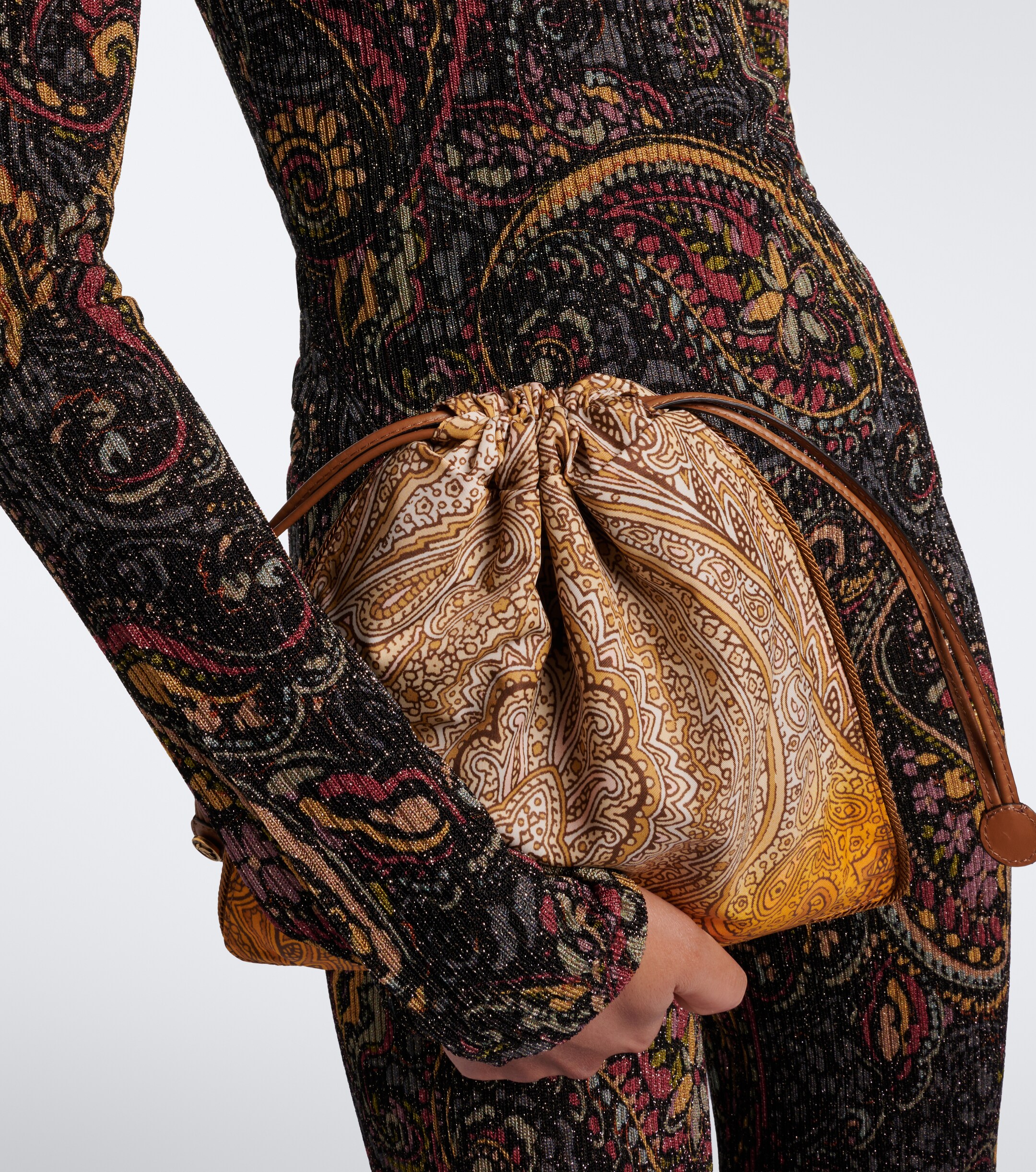 Etro Small paisley clutch