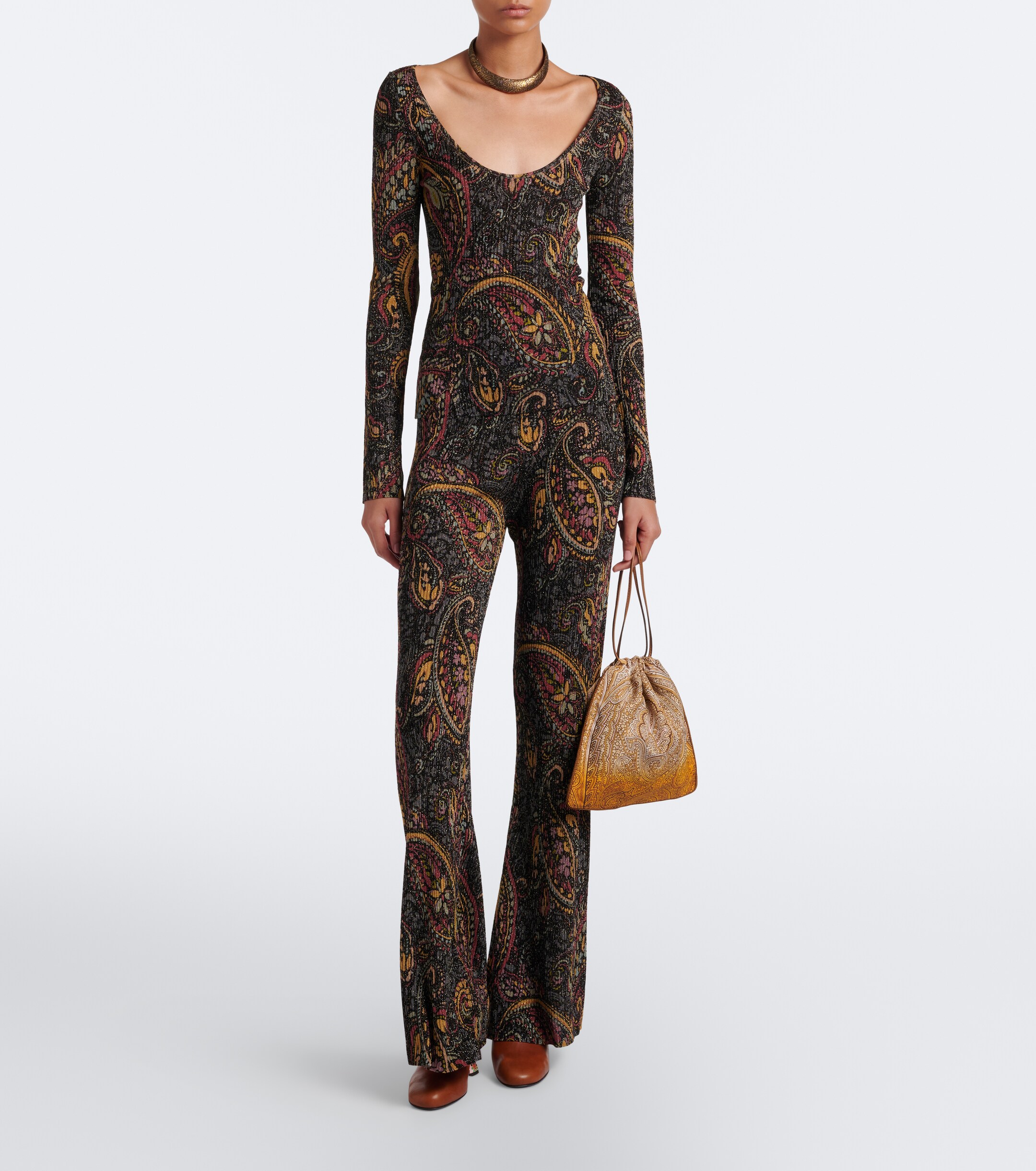 Etro Small paisley clutch