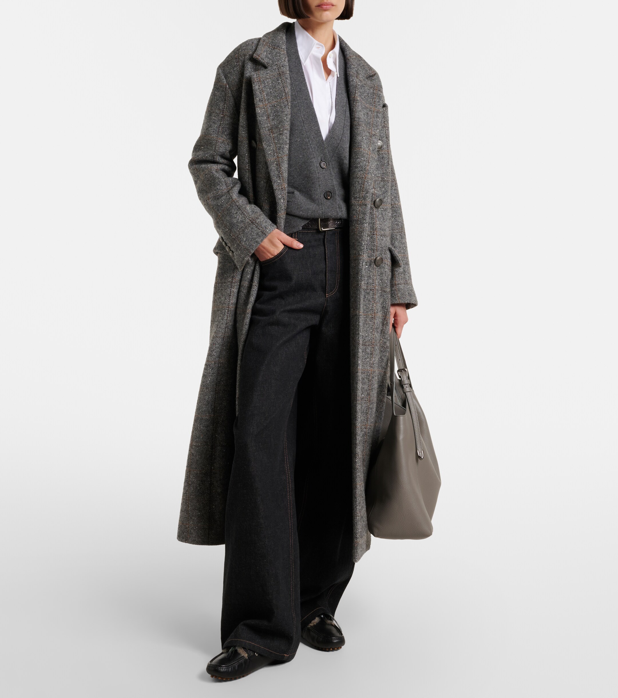 Brunello Cucinelli Medium leather tote bag