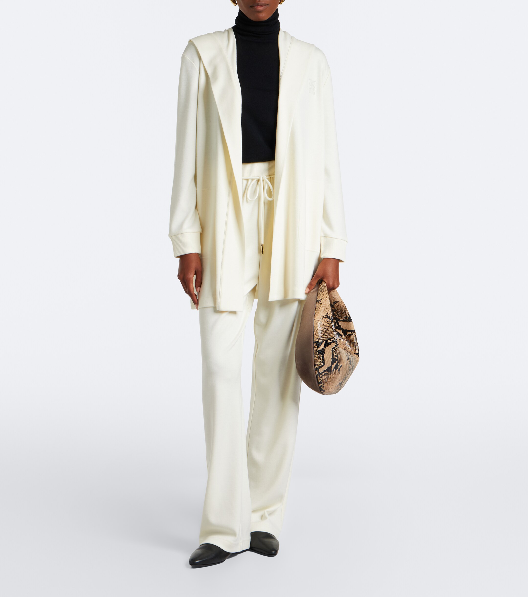 Max Mara Max Mara Virgin wool wrap coat