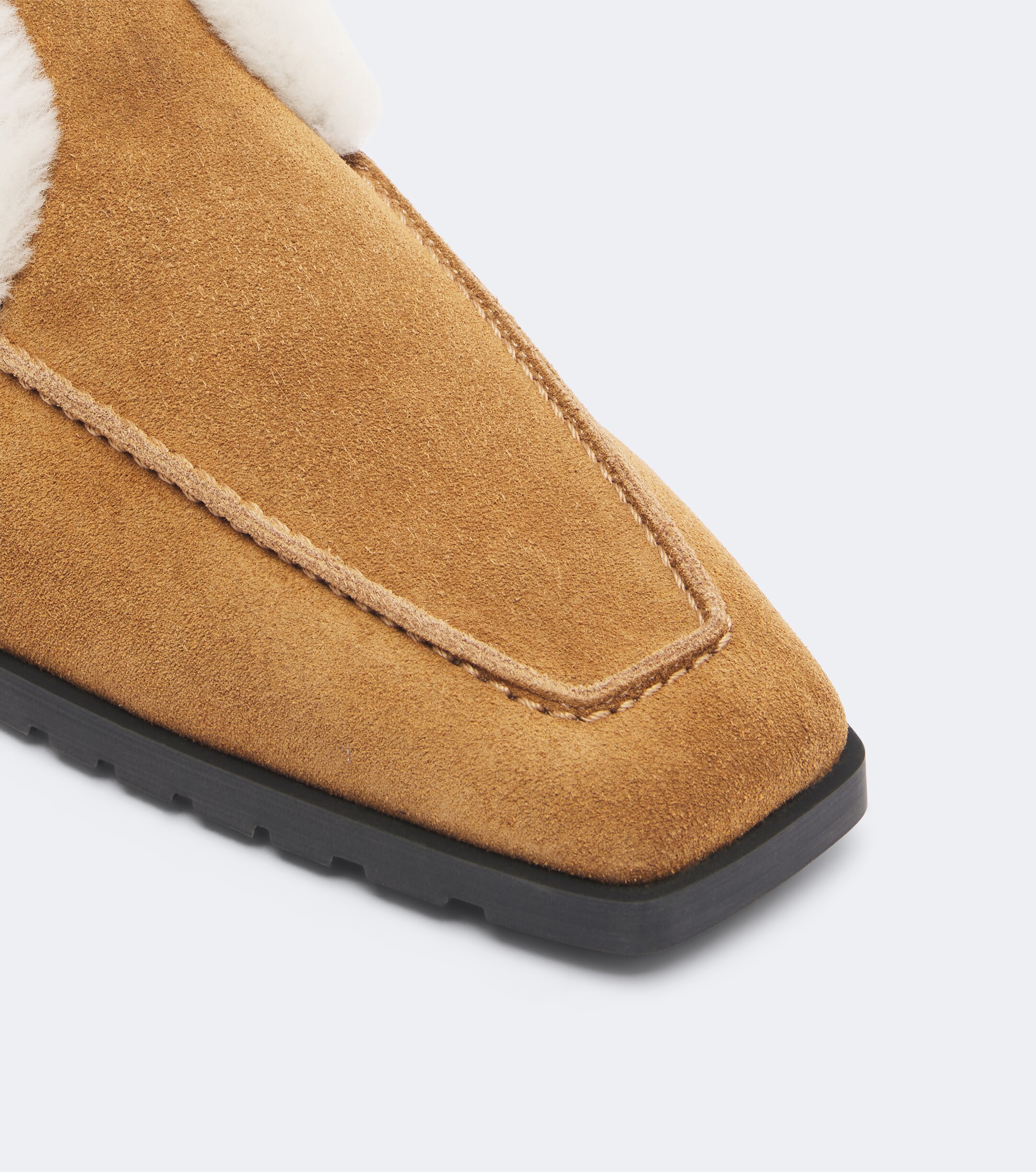 TOTEME Toteme Shearling-lined suede ankle boots