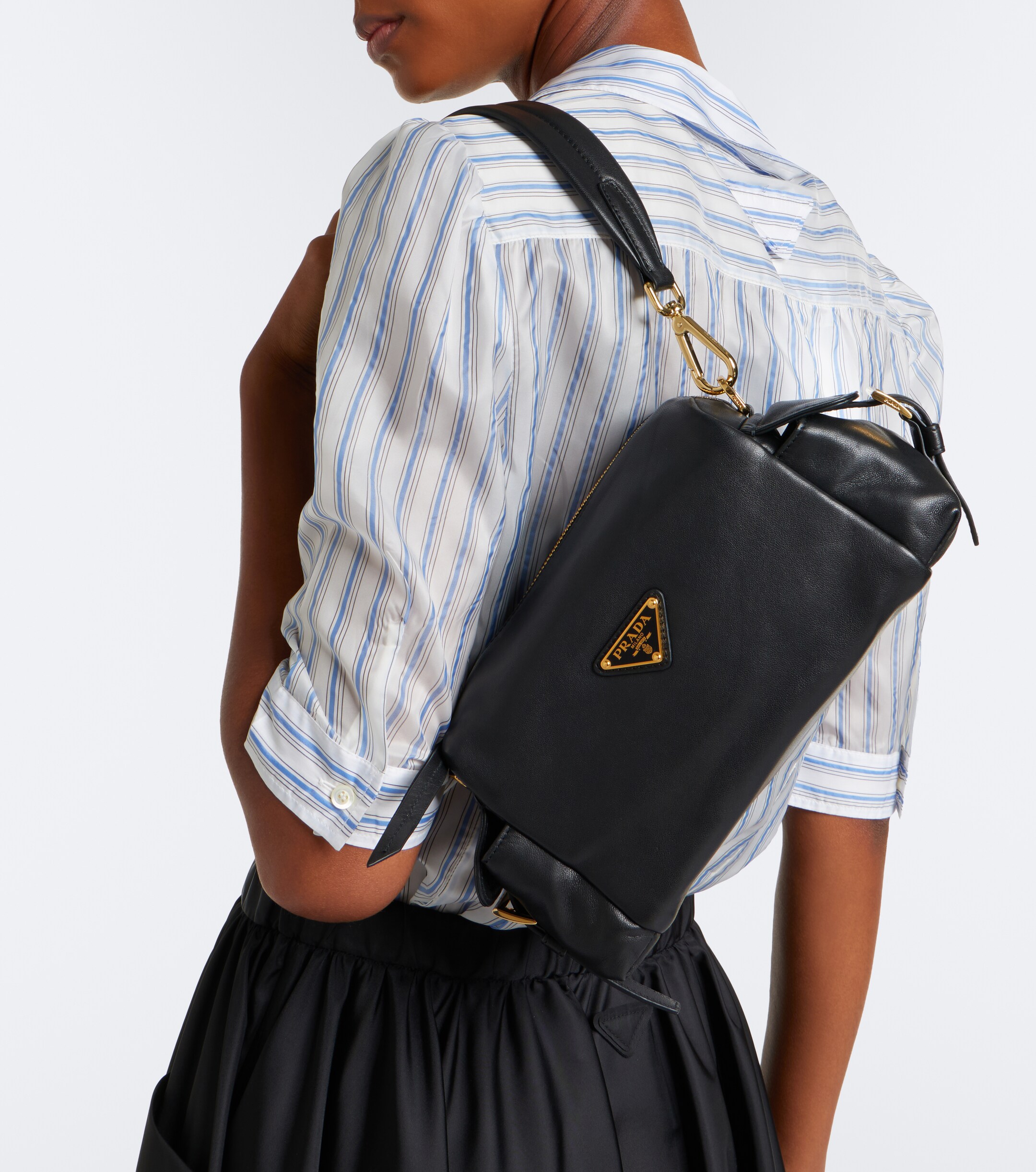 Prada Prada Explore Small leather shoulder bag
