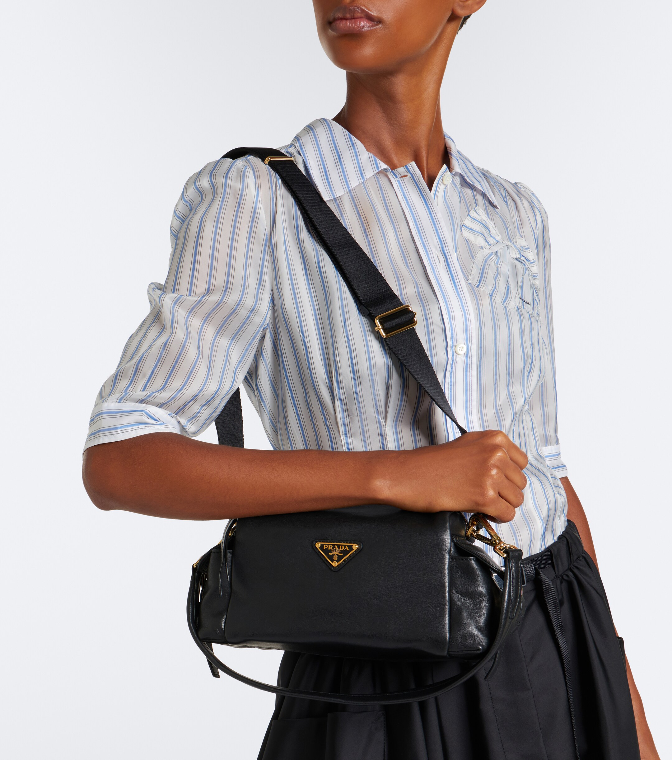 Prada Prada Explore Small leather shoulder bag