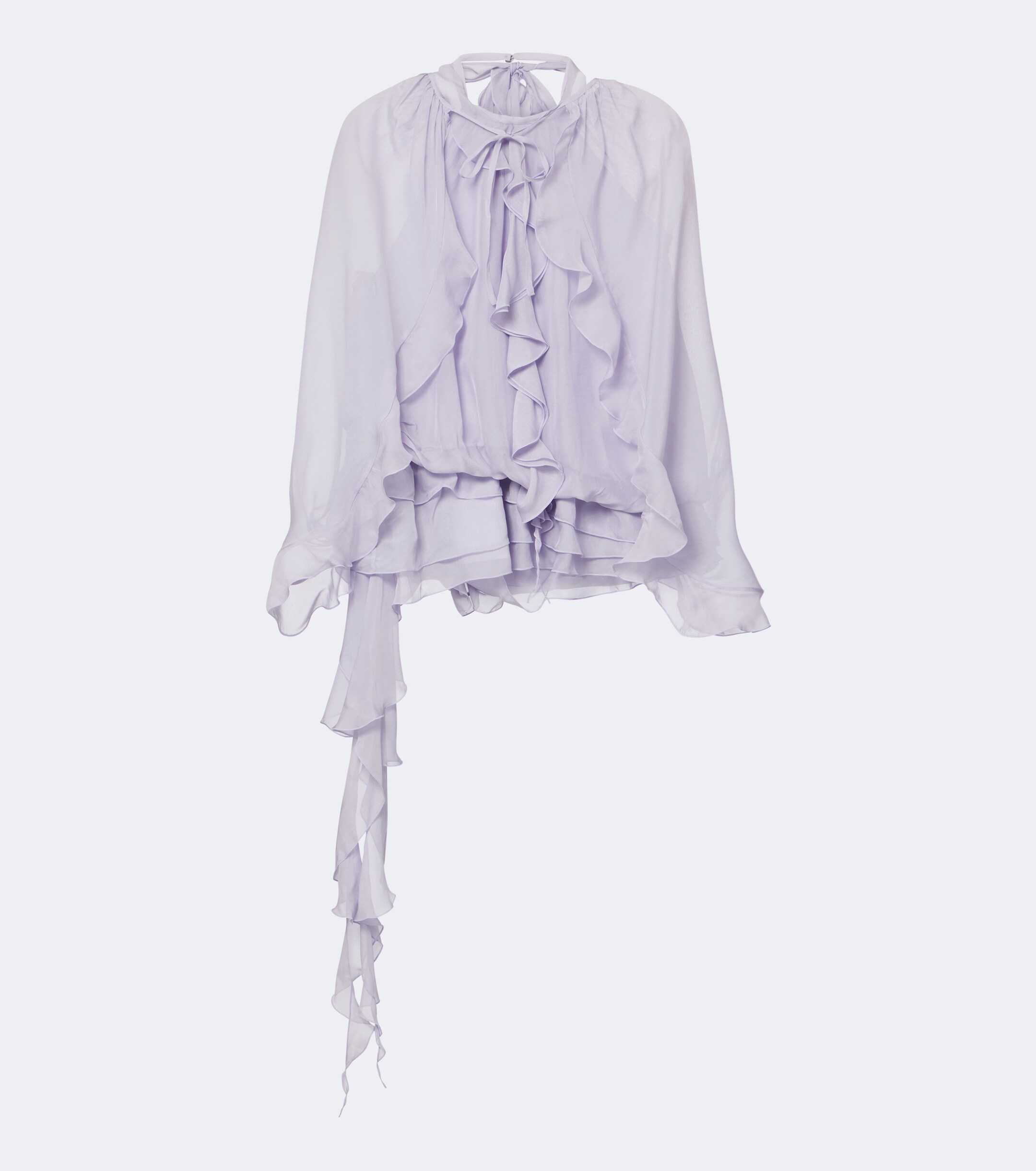 Jacques Wei Jacques Wei Ruffled chiffon blouse