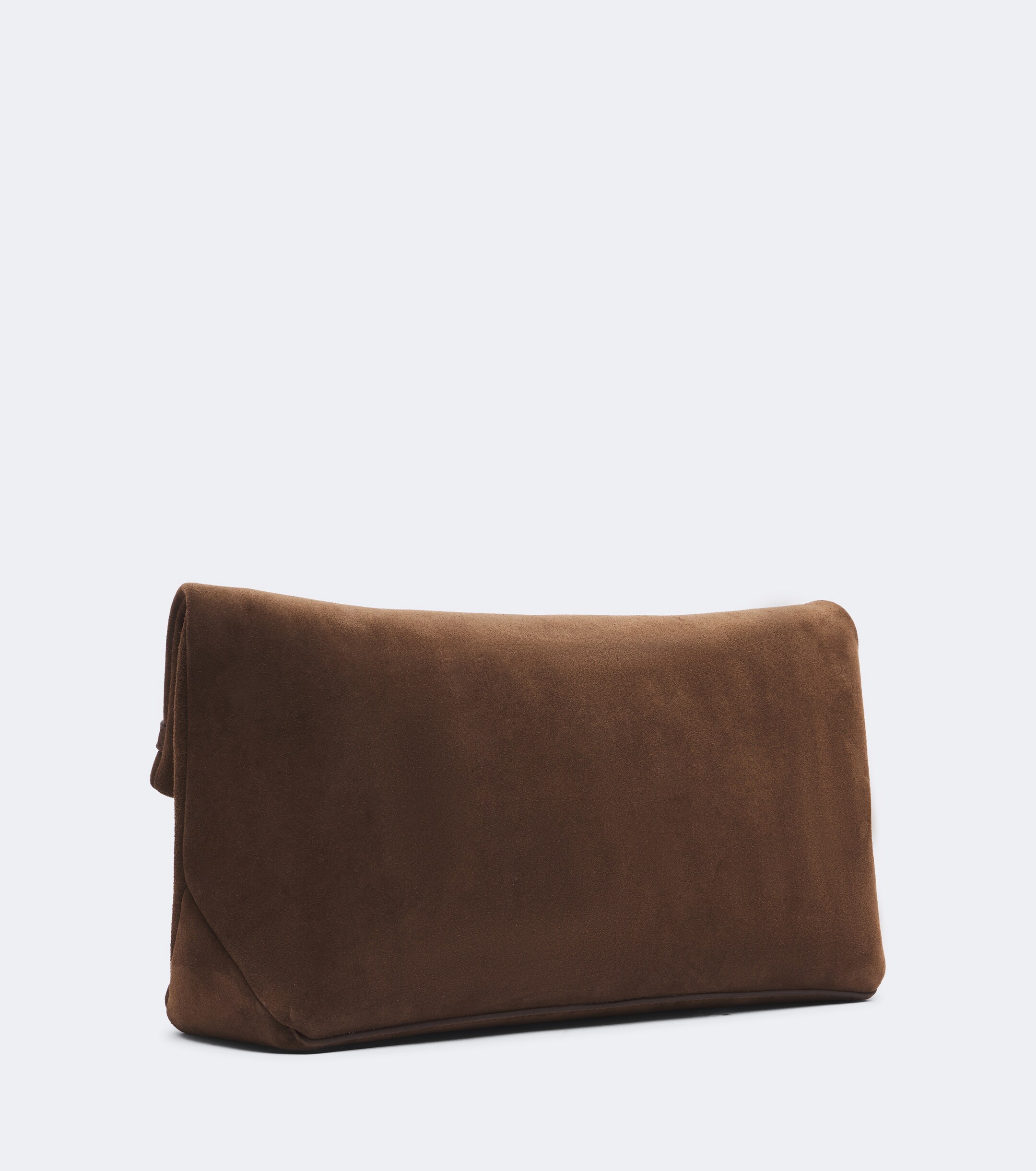 AMANU Amanu Egypt suede clutch