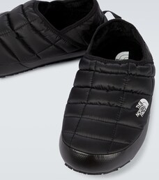 north face down slippers