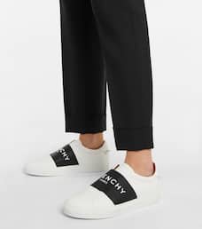 givenchy urban street patent leather sneakers