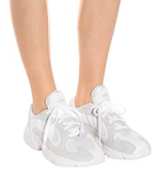 yung og suede and leather sneakers