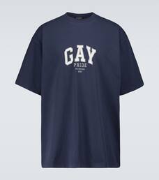 gay pride balenciaga shirt