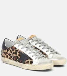 Golden goose superstar calf hair sneakers Outlet