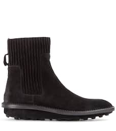 balenciaga suede boots