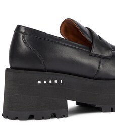 marni platform loafers