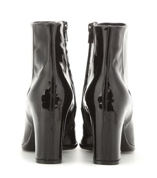 balenciaga patent leather boots