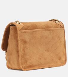 ysl niki bag suede