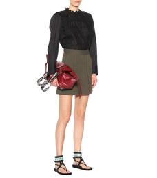 cuir Marant et daim Isabel Sandales ElibyMytheresa à en franges yNwOnm80vP