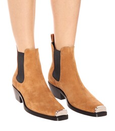 calvin klein 205w39nyc suede boots