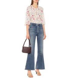 Maisie high-rise flared jeans 