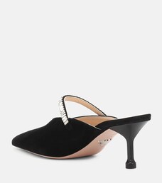 prada suede mules
